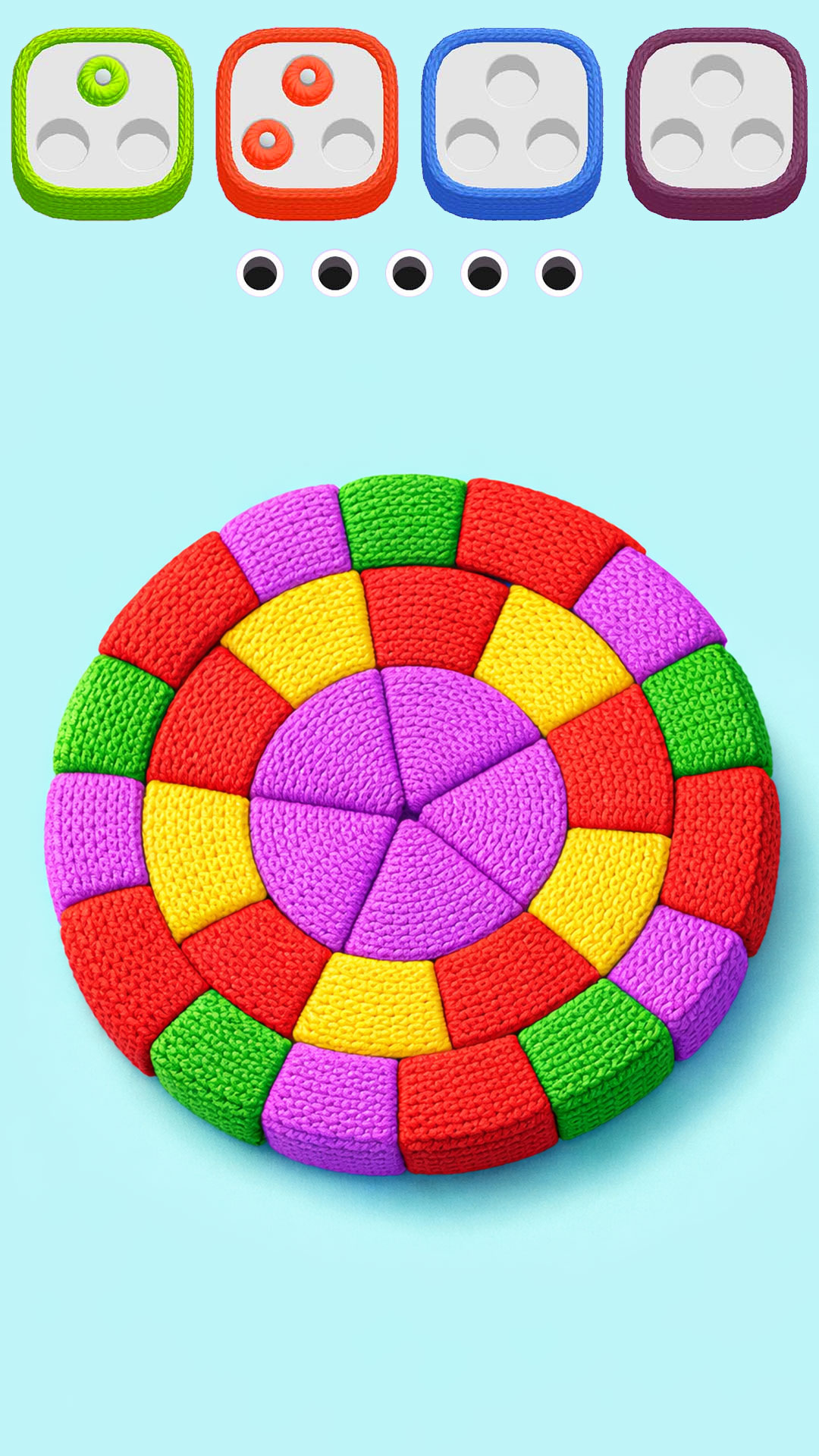 Wool Color Sort 3D Unravel Puzzle: Yarn Fever Escape Traffic Jam Match ...