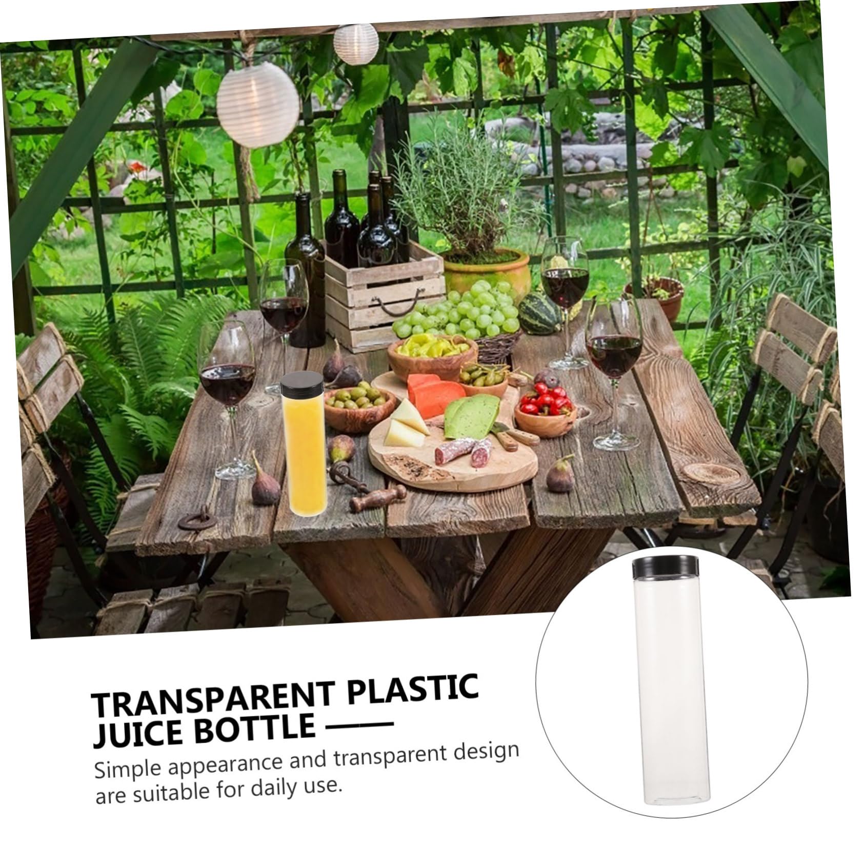 CIYODO Juicer Container Bottles Reusable Soda Bottles Refrigerating Easy to Use Drink