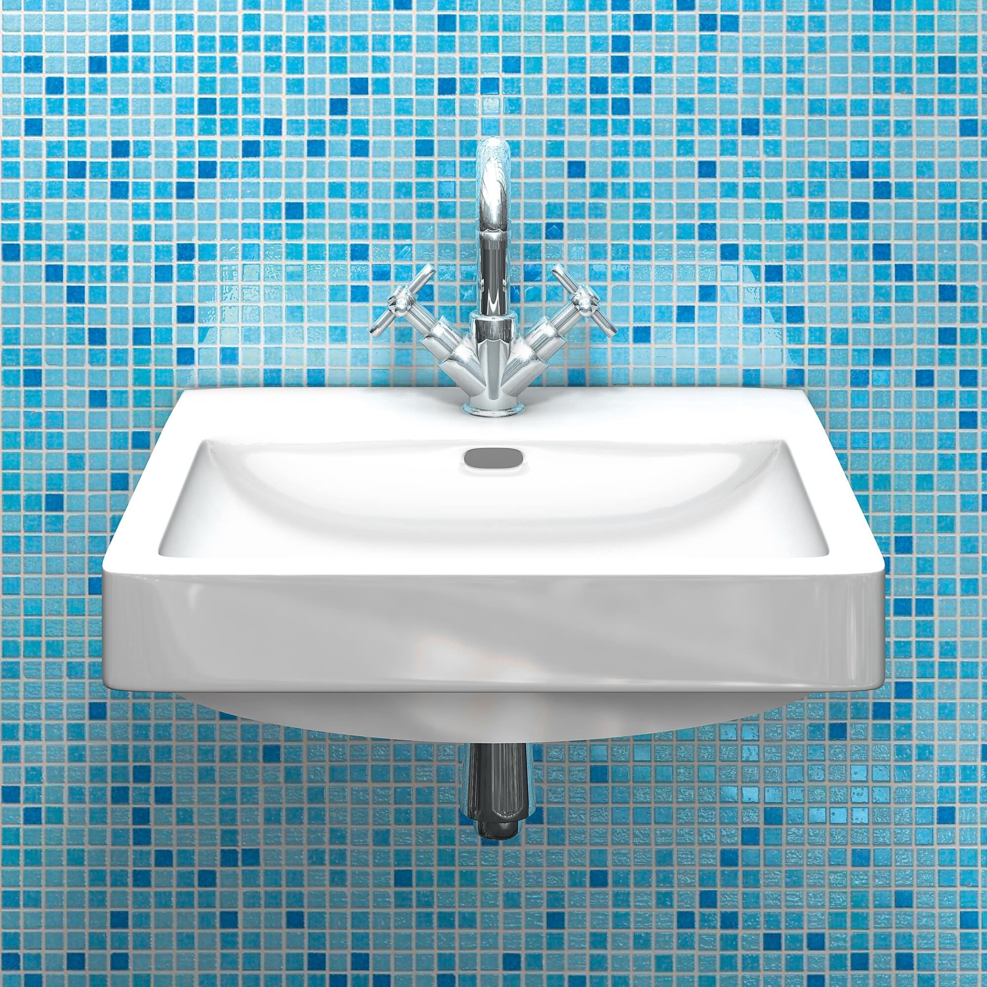 TOX 04510103 Kit de instalación de lavabo Oasis en bolsa, Pack de 2
