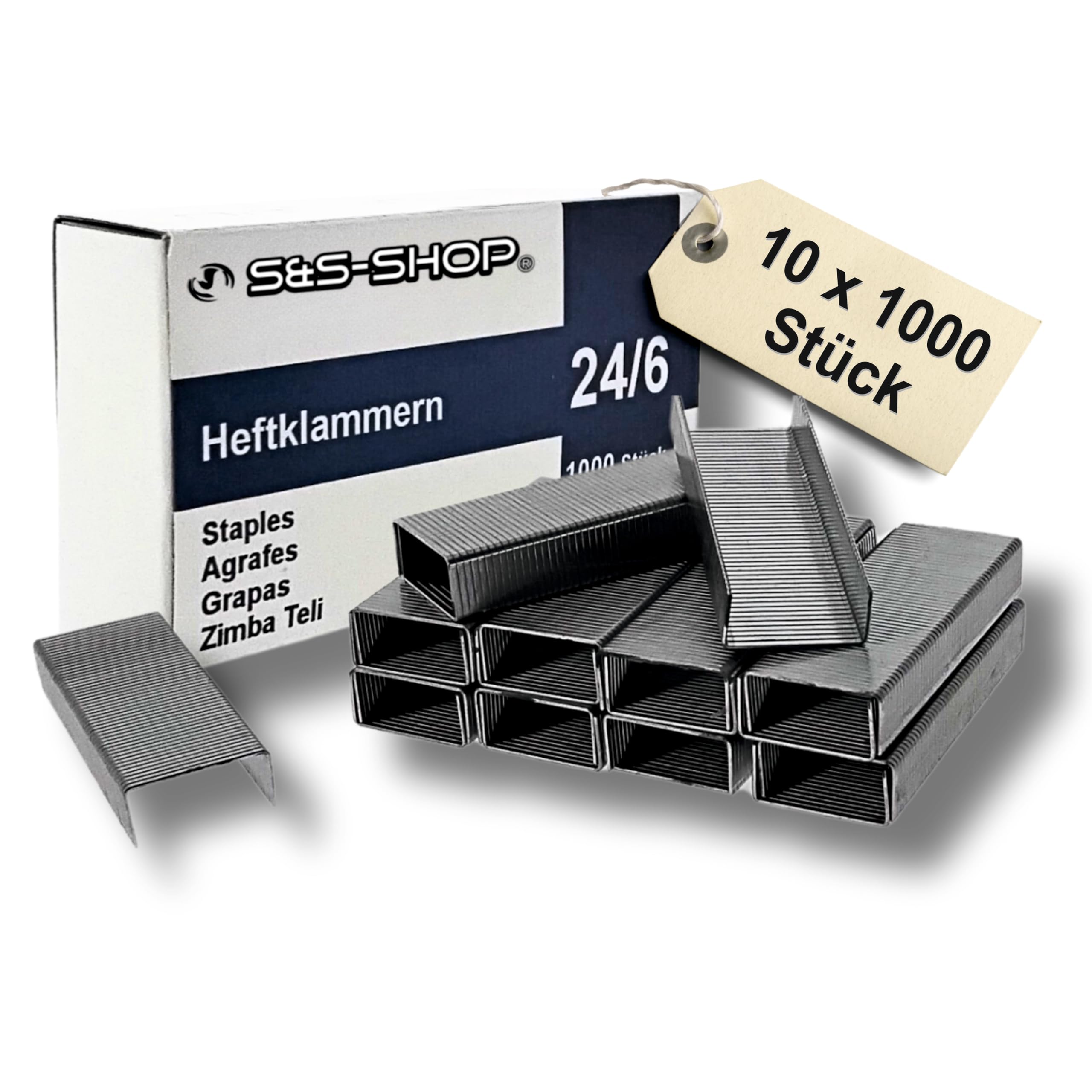 10000 grapadora grapas 24/6 Standard grapadora grapas galvanizado/grapas/grapadora de grapas