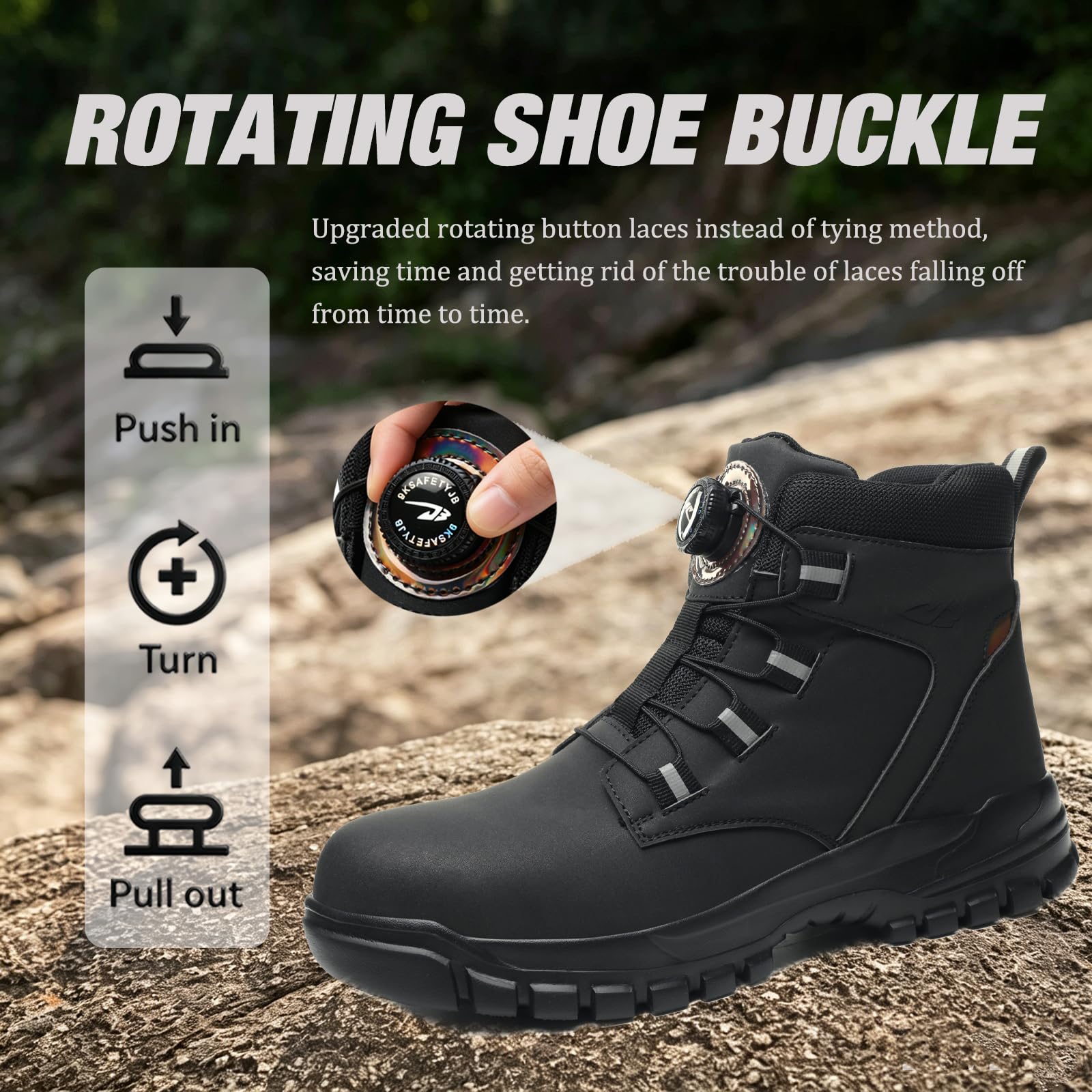 Chaussures de Sécurité Hommes Basket de Securite Femme légère Embout en Acier Confort sans Lacet imperméable EU 37-48