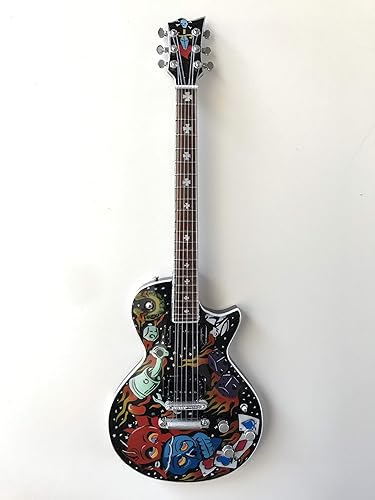 Fan Merch Tienda personalizada Kustom Kulture Réplica de guitarra miniatura coleccionable