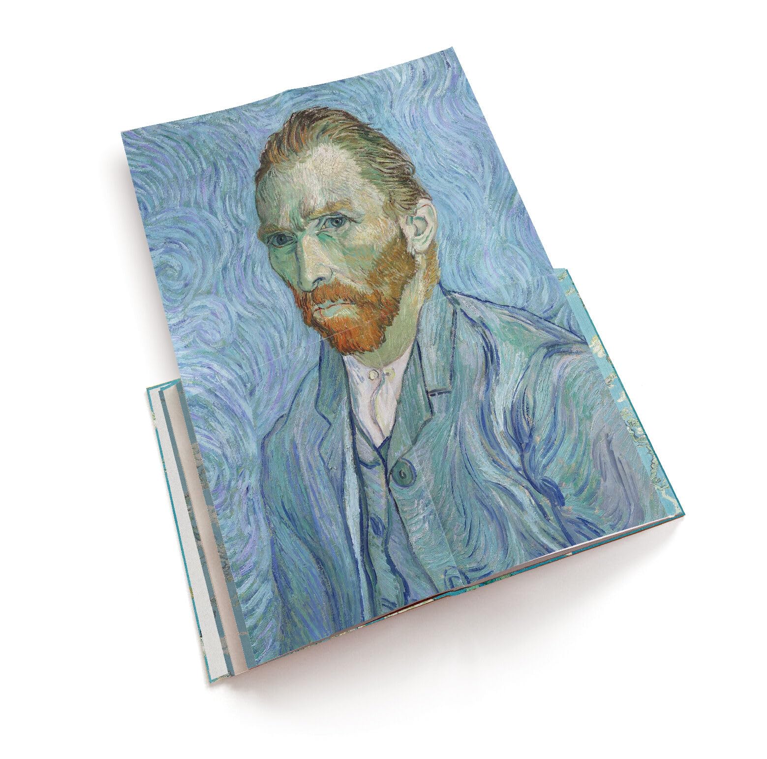Van Gogh: Meisterwerke - Kunst groß im Bild - Seine Hauptwerke in einer attraktiven Leinenausgabe mit Motiv-Farbschnitt und sechs opulenten Ausklapptafeln (Meisterwerke im Großformat, Band 1)