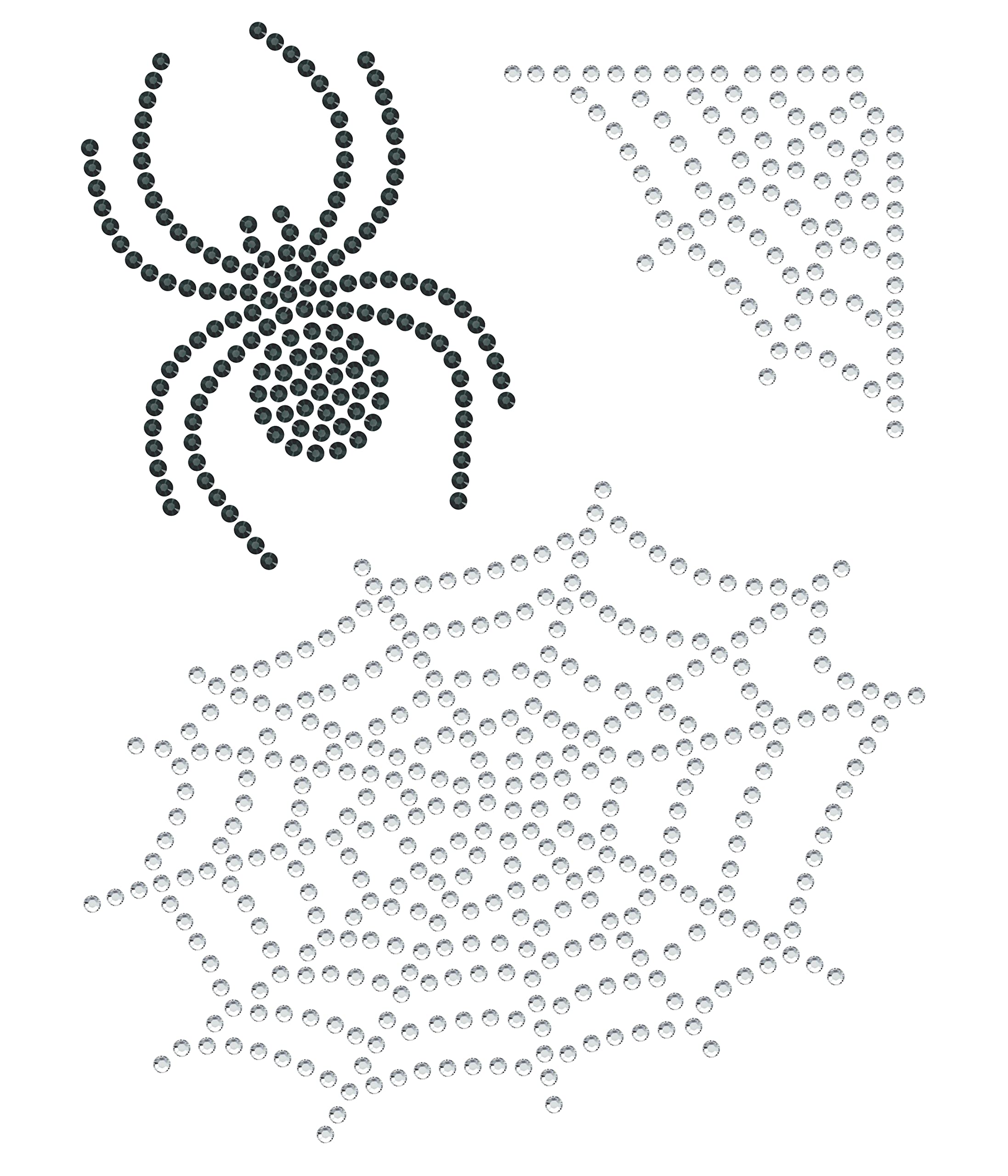 Rhinestone Genie Magnetyczny szablon ze strasu, elastyczny, czarny