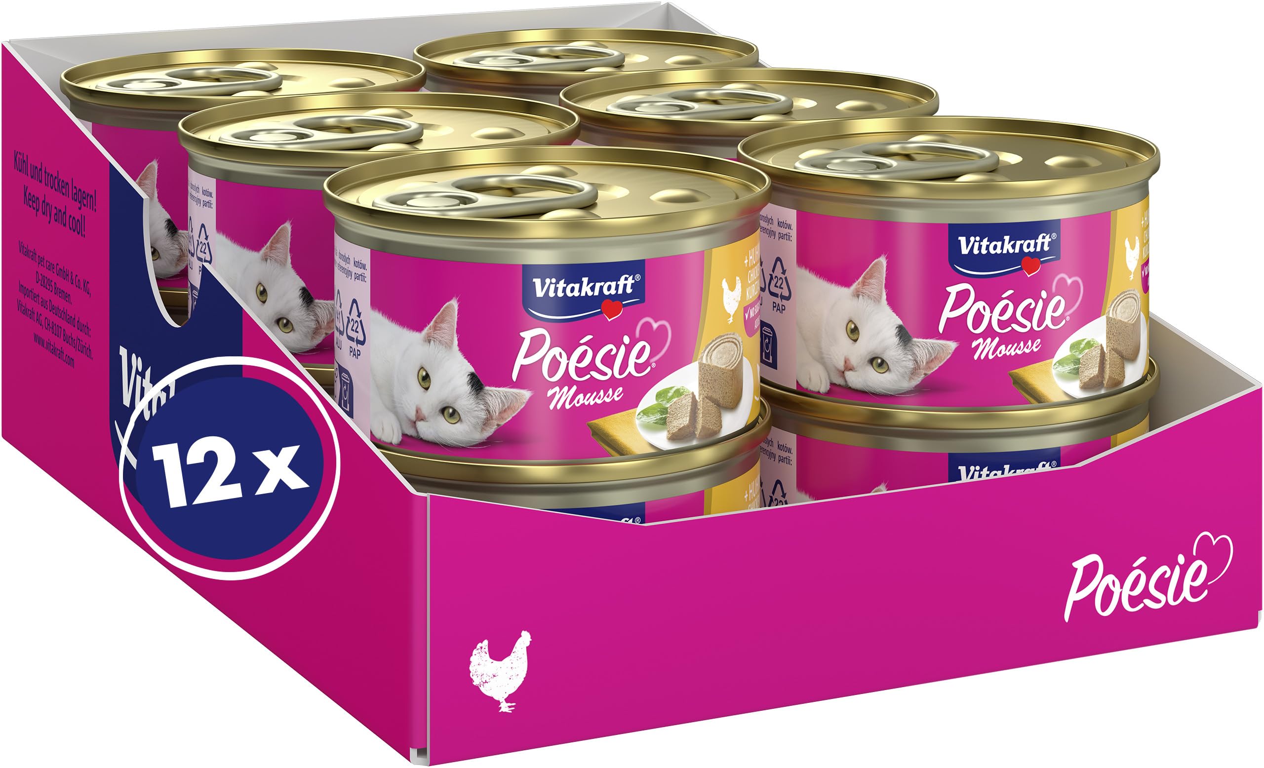 Vitakraft Poésie Classique multipack - natvoer - gevogelte - 5