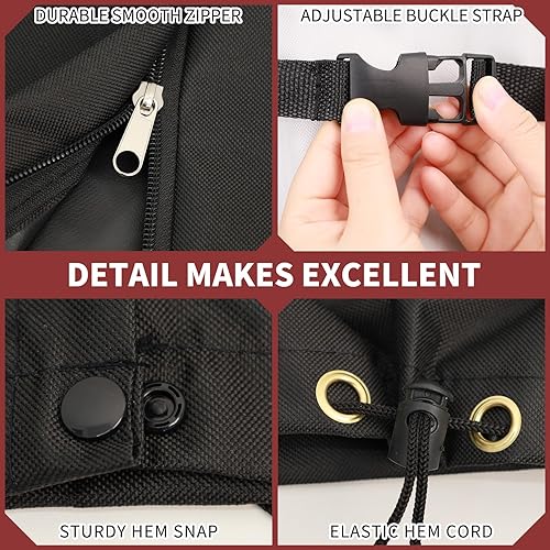 Miniatura 3 de RICHIE Cubierta Paraguas 205 Gris Claro DHPUC205-BK-M