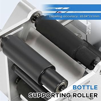 Semi -Automatic Label Applicator, Manual Bottle Tag, Complementary Coding Machine, High Labeling Precision, Cans, Plastic, Glass ~//