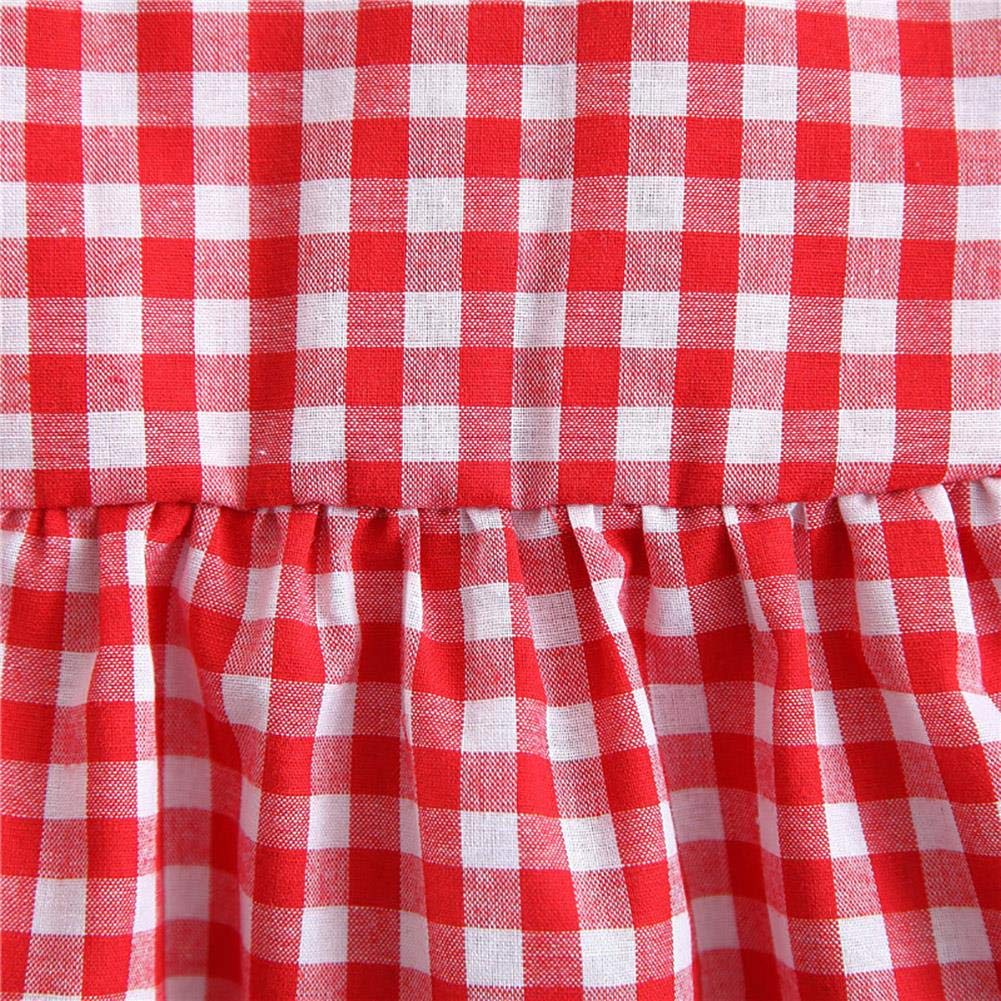 IWEMEK Vestito da bambina con motivo floreale, stampato, da principessa, con fiocco, senza maniche, con cappello di paglia, casual, per cerimonia, spiaggia, vacanze, tempo libero, festa, 9 mesi - 3