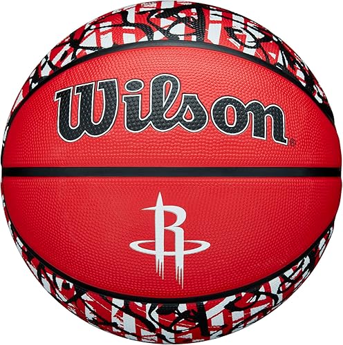 Miniatura 29 de Wilson NBA Team Balones de baloncesto con diseño de grafiti - Talla 7 - 29.5"