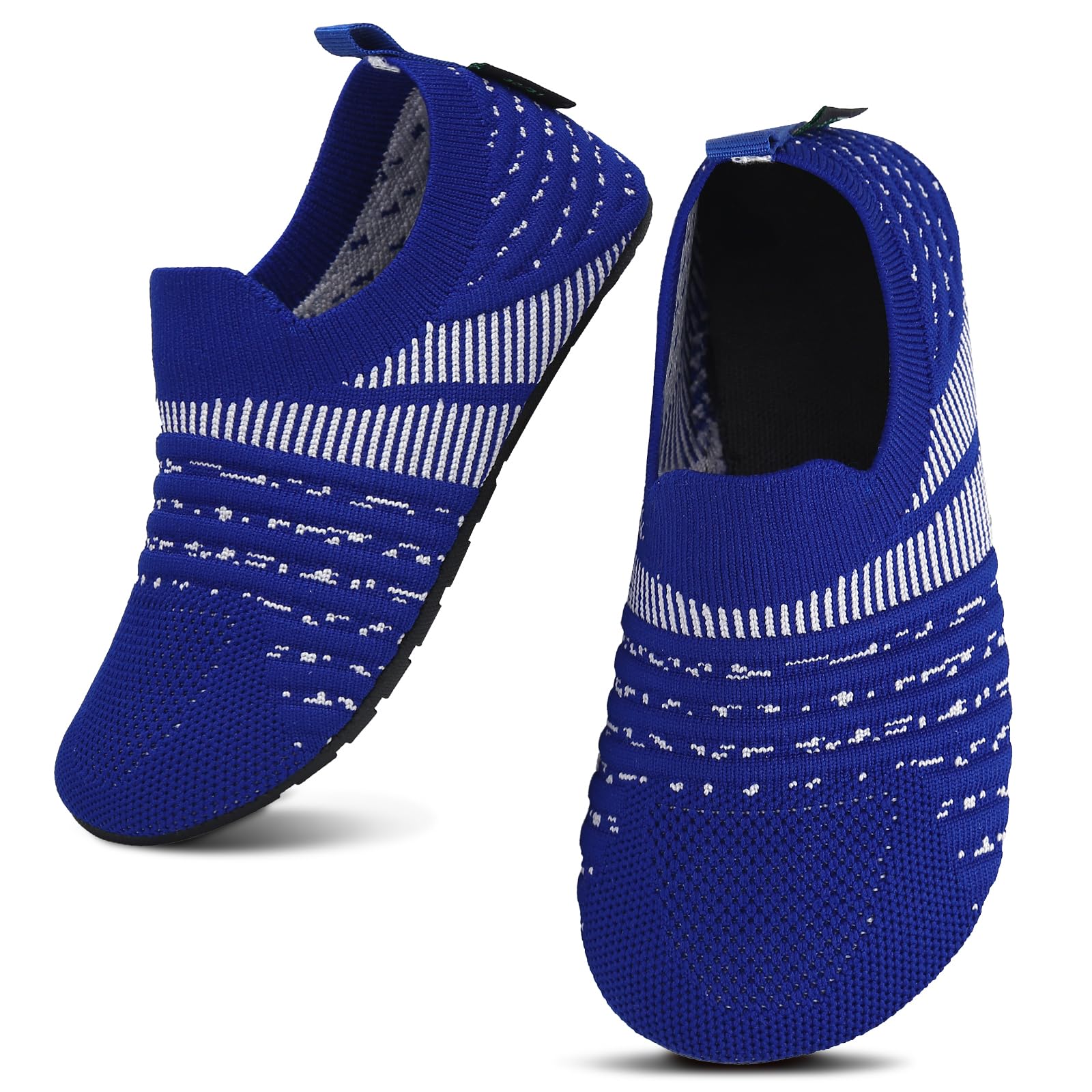 SAGUARO Hausschuhe Kinder, Leichte rutschfeste Slipper | Badeschuhe Kinder, Angenehm zu tragen, Leicht anzuziehen, Bewegungsfreundlich, für Zuhause und Schule