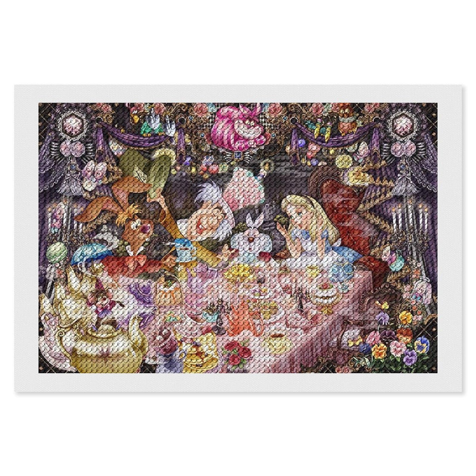 Amazon | ダイヤモンドアート 不思議の国のアリス ダイヤモンド