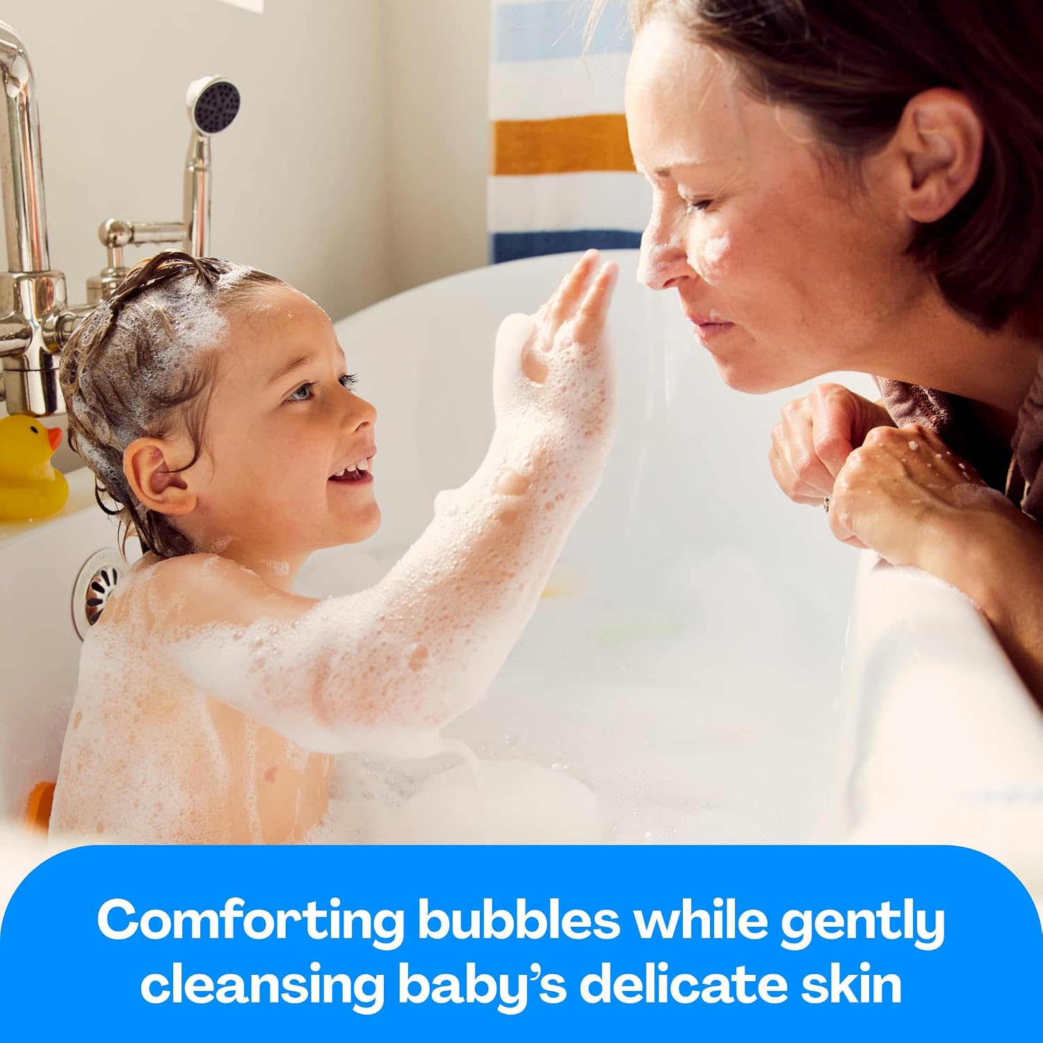 Hello Bello Baby Premium Bubble Bath, Fragrance Free for Sensitive Skin, 10oz Bottle