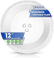 Vista 7 de Reemplazo de placa giratoria de microondas de 14 1/8 pulgadas para microondas Whirlpool de vidrio - Reemplaza exactamente la placa giratoria