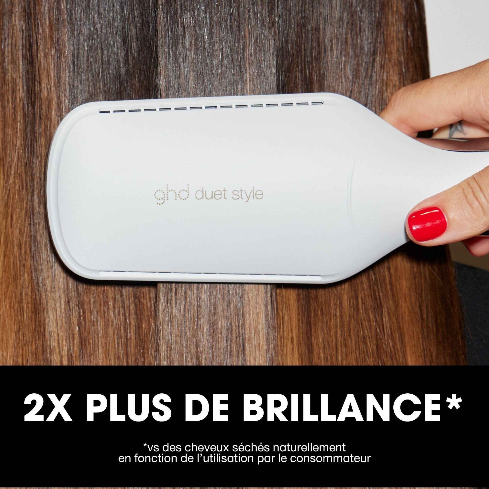 ghd - Lisseur séchant ghd Duet Style - Lisseur Séchant 2-en-1 - Sèche et lisse sans chaleur extrême - Des cheveux doux et lisses pendant 72H - Idéal tous types de cheveux, sur cheveux mouillés