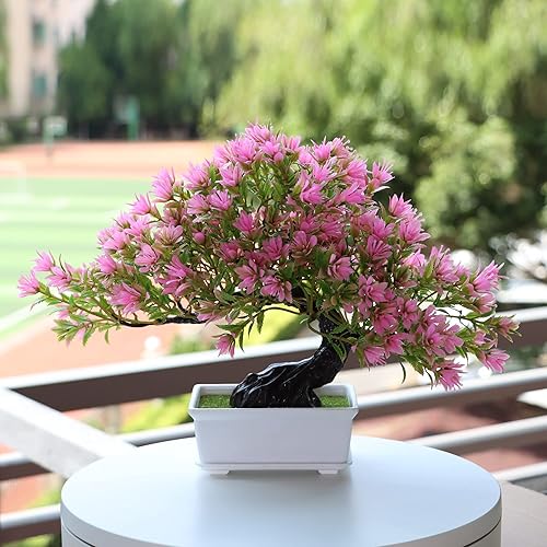 Miniatura 2 de Árbol bonsái de enebro artificial para decorar interiores para casa u oficina