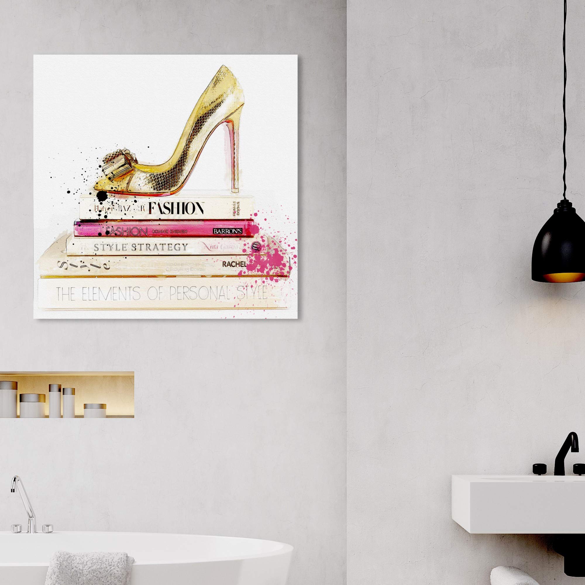 Oliver Gal（オリバーガル）の「Fashion and Glam Gold Shoe and