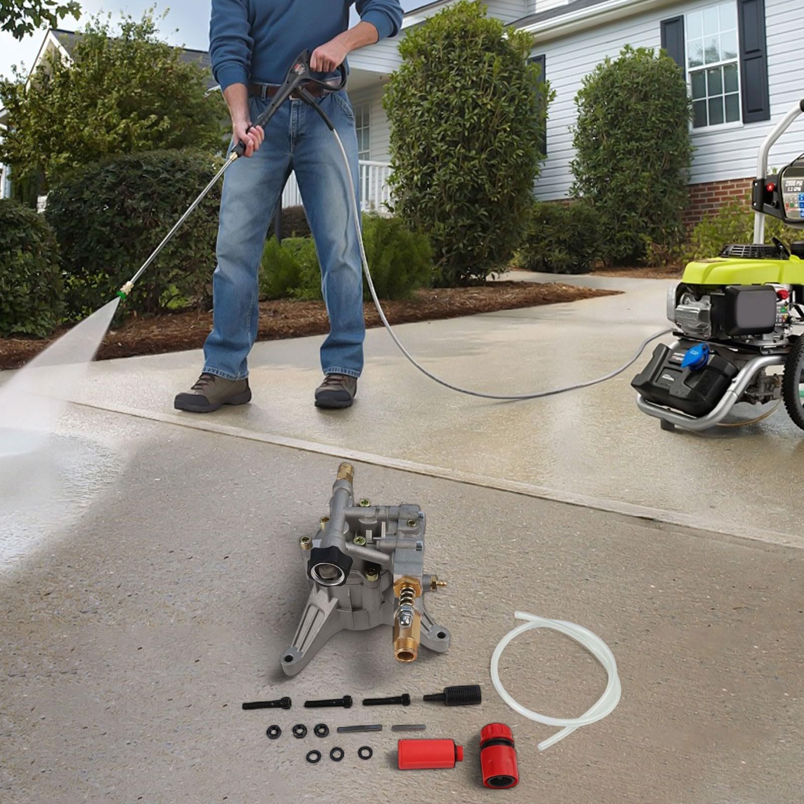 Hochdruckreiniger-Ersatz, 3/4-Schaft, 2600 PSI, 2 GPM