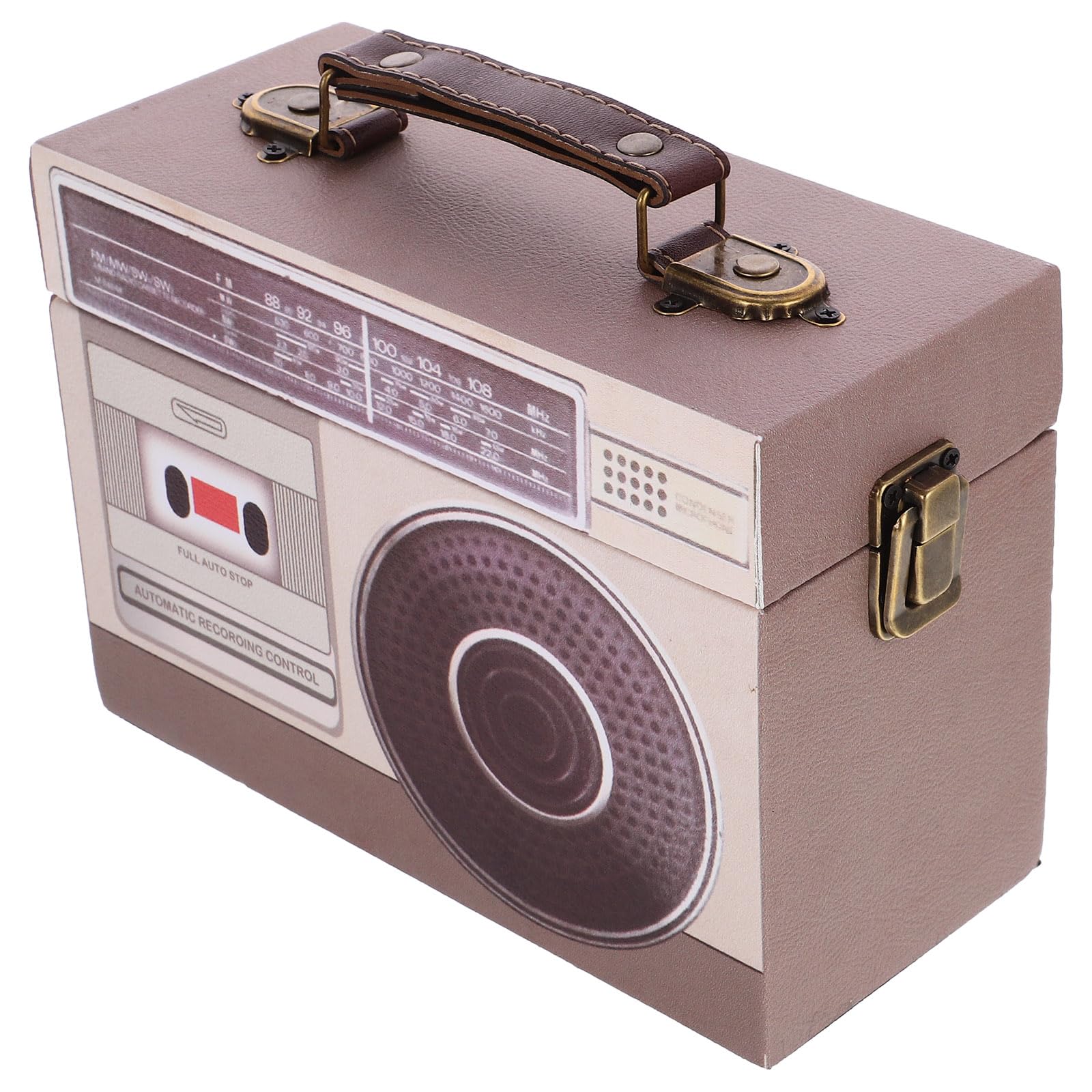 Retro Holz Schmuckbox Vintage Aufbewahrungsbox für Anhänger und Diamanten