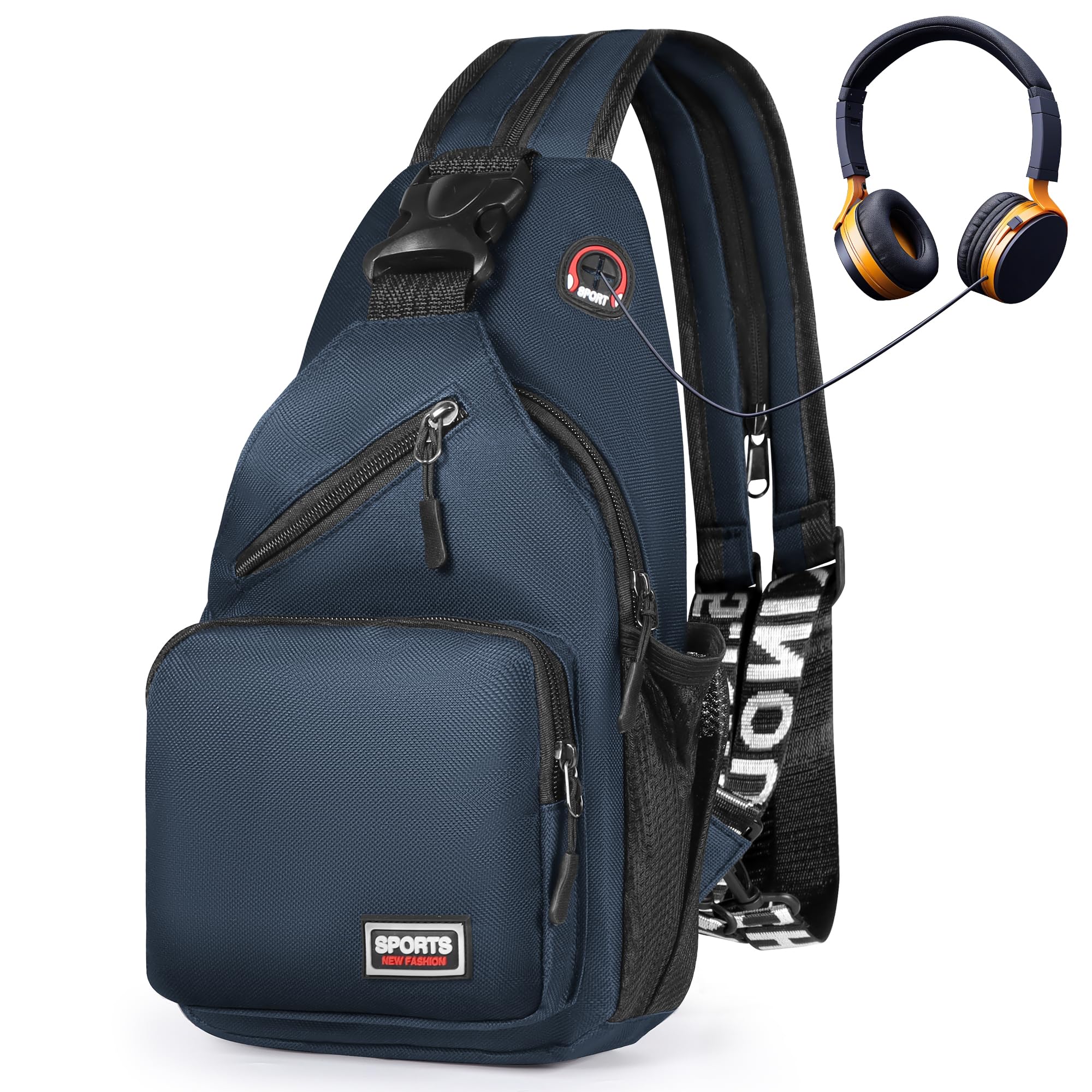 Convertible Crossbody Sling Bag Backpack Waterproof Shoulder  display picture 3