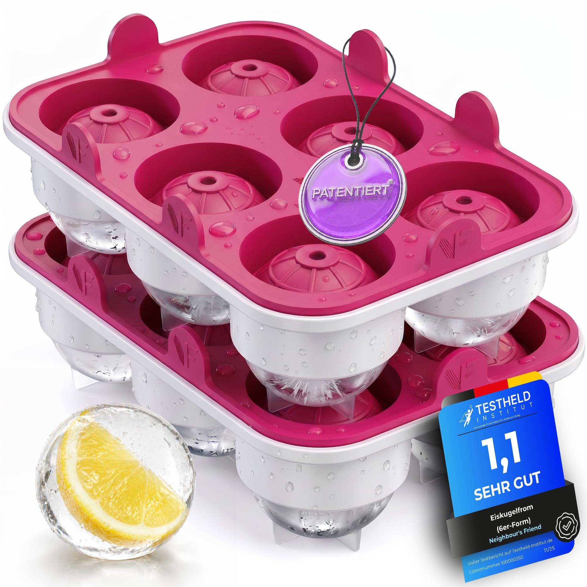 Parent Schwarze Eiswürfelformen mit Säulen Schwarz