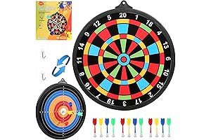 Tiro al blanco para niños, juego de dardos magnéticos con 12 dardos