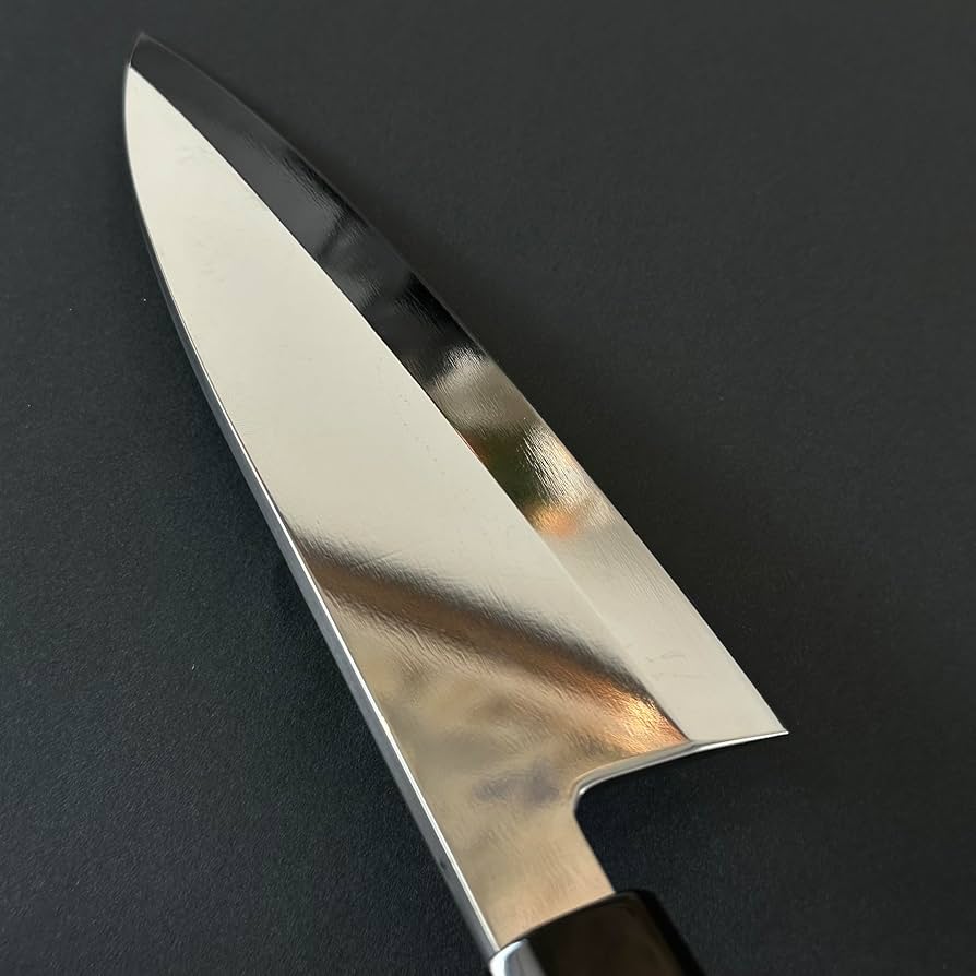 Amazon | 【鏡面仕上げ VG10号出刃包丁】180mm 黒檀八角柄 高級V金10号