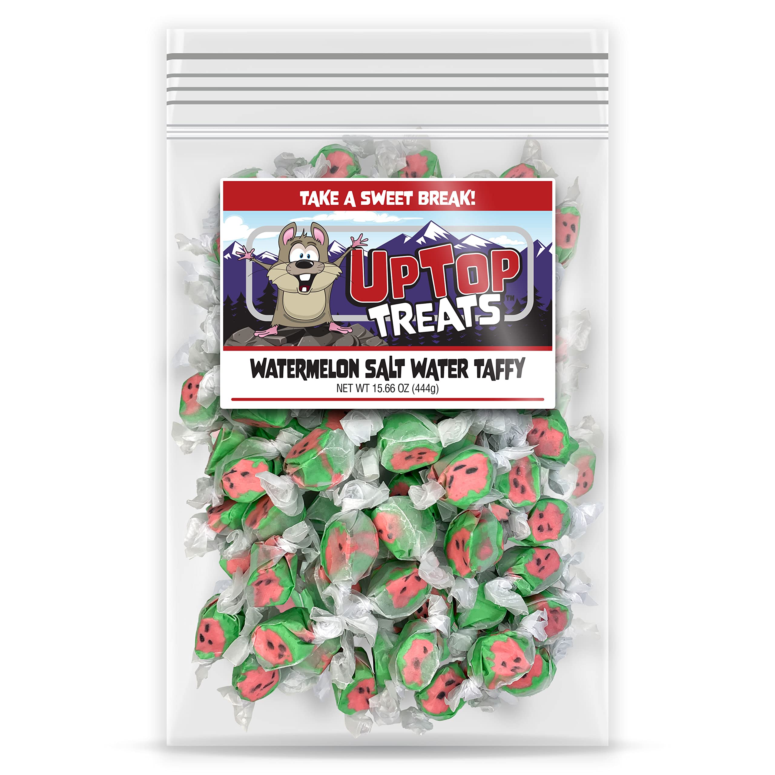 Buy Watermelon Salt Water Taffy 1 LB of Gourmet Old Fashioned Candy