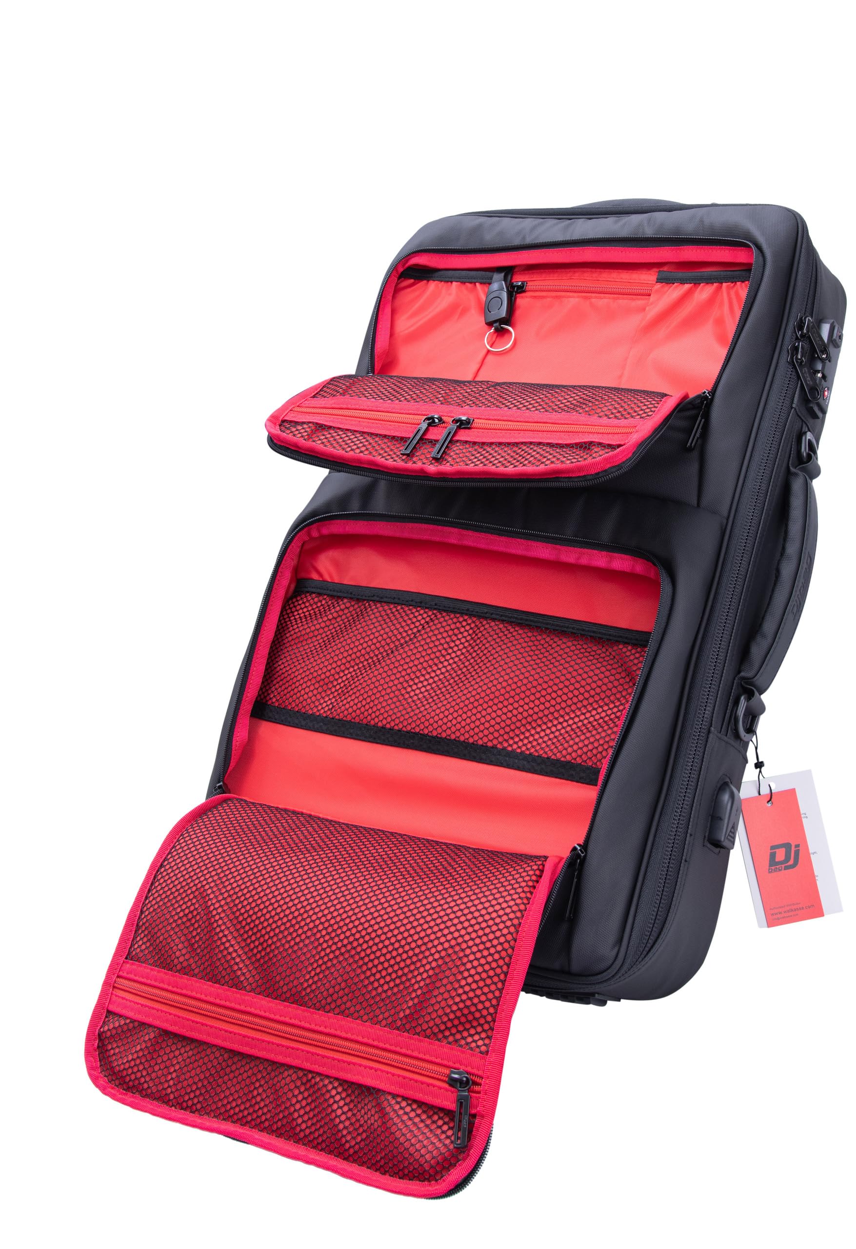 DGCASE K-MINI DJBAG BACKPACK & BAG (K-MINI int. 22.80 x 14.15 x 3.54 in.)