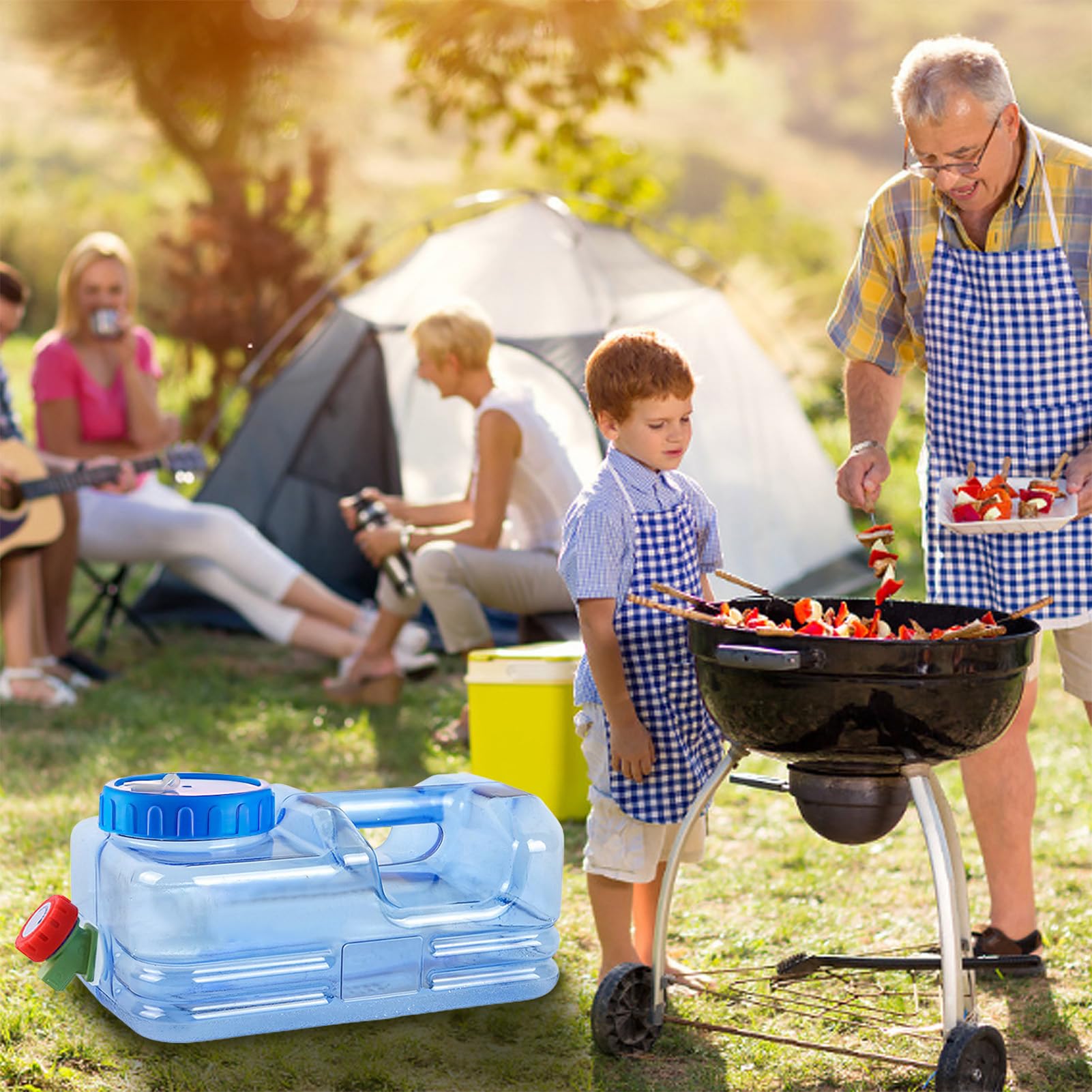 Camping Camping Water Tank | Campo Portatile | Secchio Del Supporto 'acqua | Senza BPA | Serbatoio Di Stoccaggio 'acqua | Trasporti Sportivi Pieghevole | Contenitore Di Alimentare A
