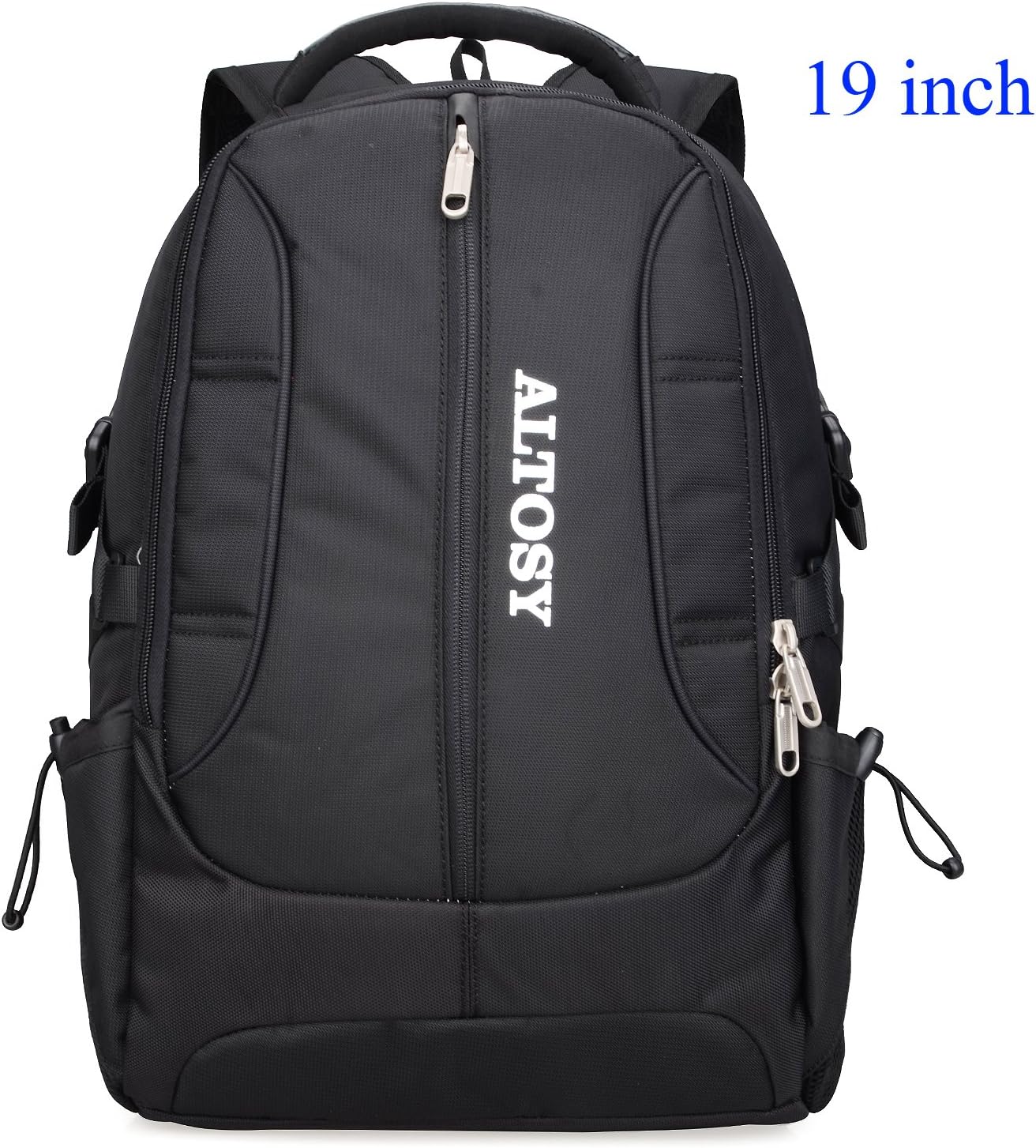 Bolang Water Resistant Travel Casual Daypacks College School Laptop Backpack (Black 19)