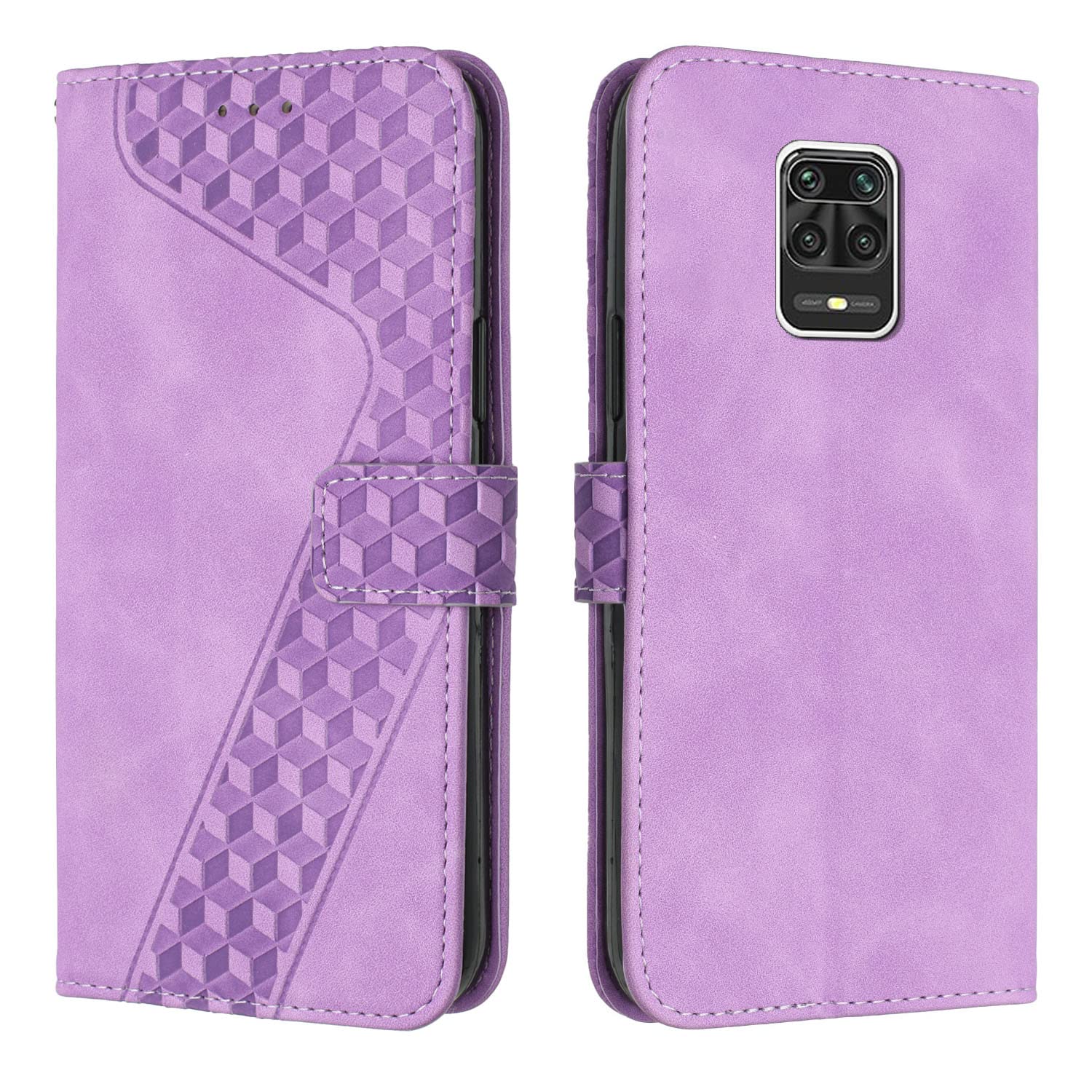 Custodia Rilievo Per Xiaomi Redmi Note 13 Pro 5G / Poco X6 5G – Portafoglio In Pelle PU Con Supporto – Oro Rosa - 3