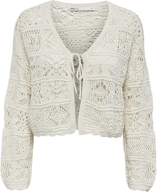 Cardigan ONLY Beach Life - Gilet Femme Coton Élégant pour l'Été