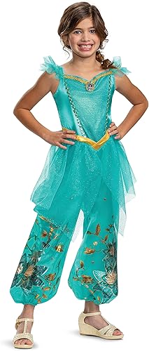 Disguise Girls Princess Jasmine Costume for Girls, Official Disney Princess Costume Outfitchildrens-costumes