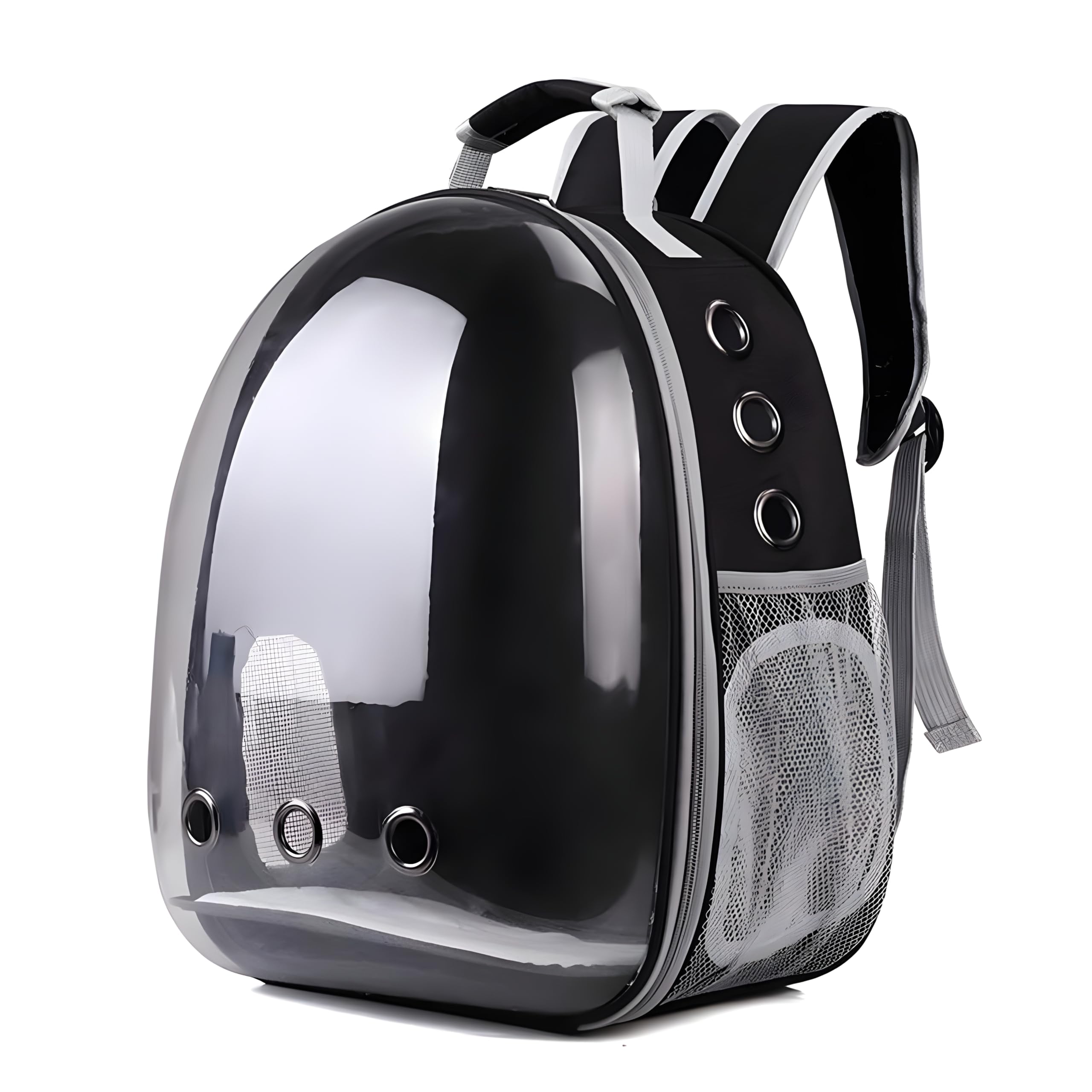 GTC Pet Grooming Kit Combo Carrier Backpack with Pet Secure Portable Travel Bag for Outdoor Adventures (AT-56, H 4603) 2