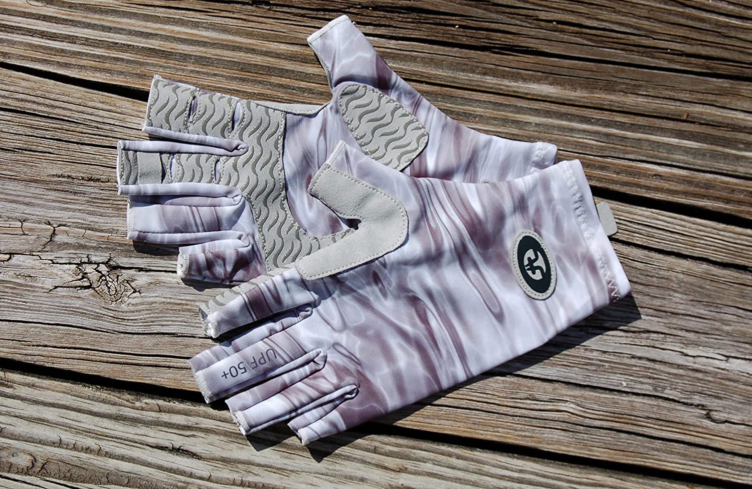 Flying Fisherman SunBandit Gants de pêche sans Doigts pour Homme et Femme Protection UV 50+, idéal pour la pêche, Le Kayak, la pagaie, l'aviron, la Conduite