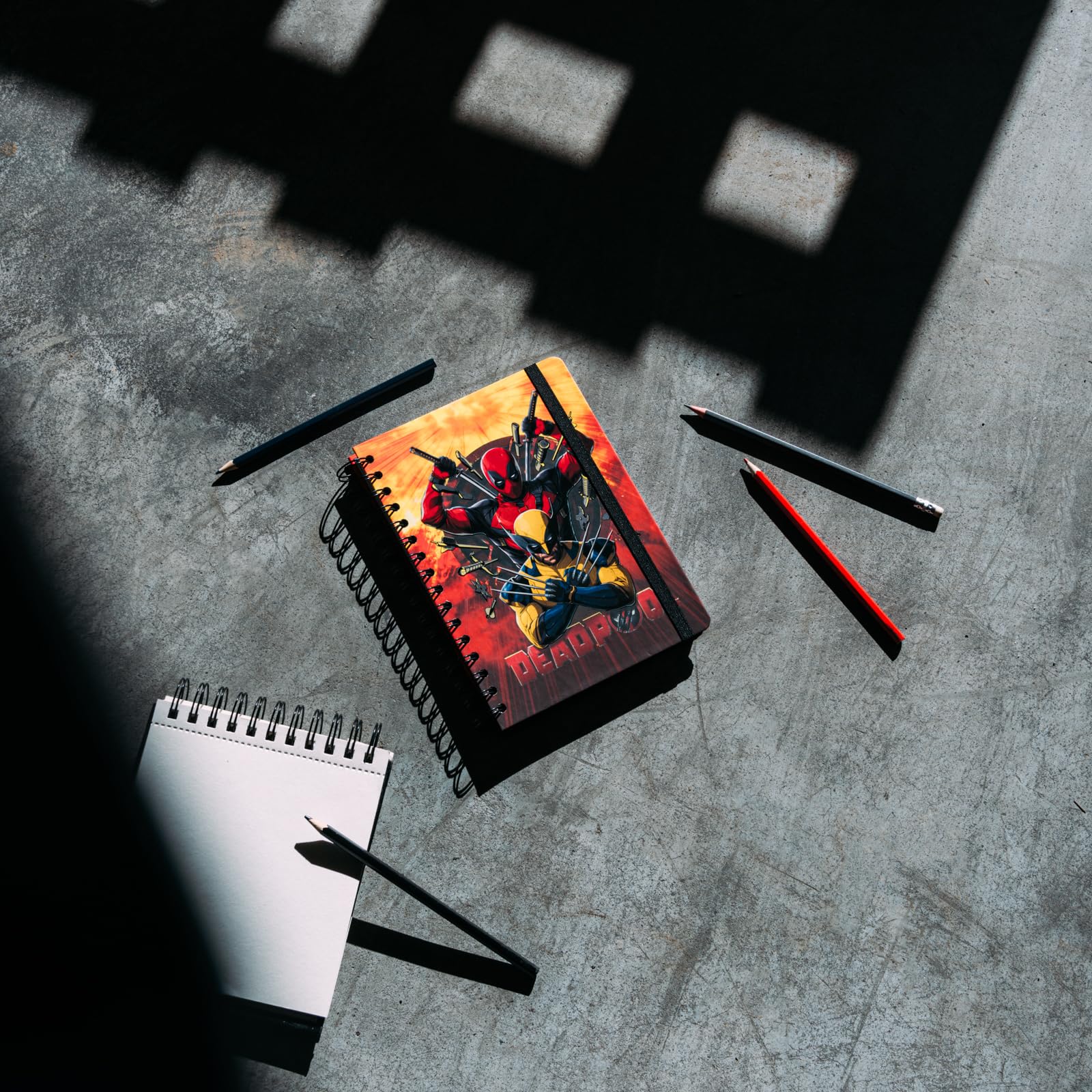 Grupo Erik A5 Notebook Hardback - Marvel Deadpool Stationery Supplies - Image 3