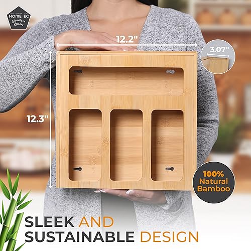 Miniatura 8 de Paquete organizador de bolsas de almacenamiento Ziplock y juego de molinillo de sal y pimienta