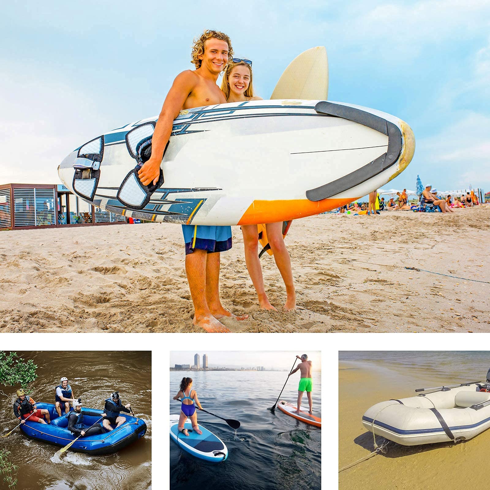 20PSI Electric SUP Air Pump12V Car Connector Air Inflator, Intelligent