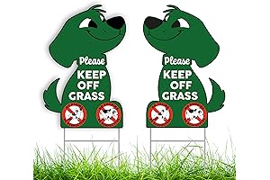 Caution Poop Sign: Stop Pesky Doggie Messes with Double-Sided Coroplast Yard Signs
