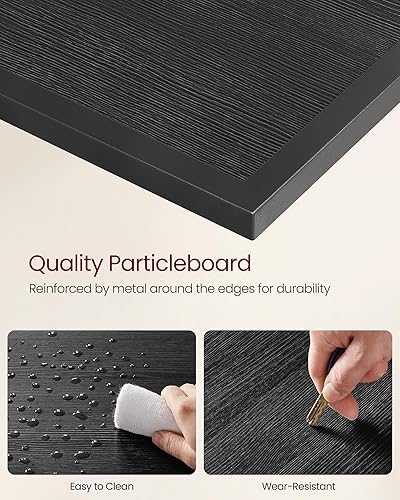 Miniatura 7 de VASAGLE Soporte de TV, consola de TV para televisores de hasta 70 pulgadas, mesa de TV, 63 pulgadas de ancho, gabinete de TV con estantes de