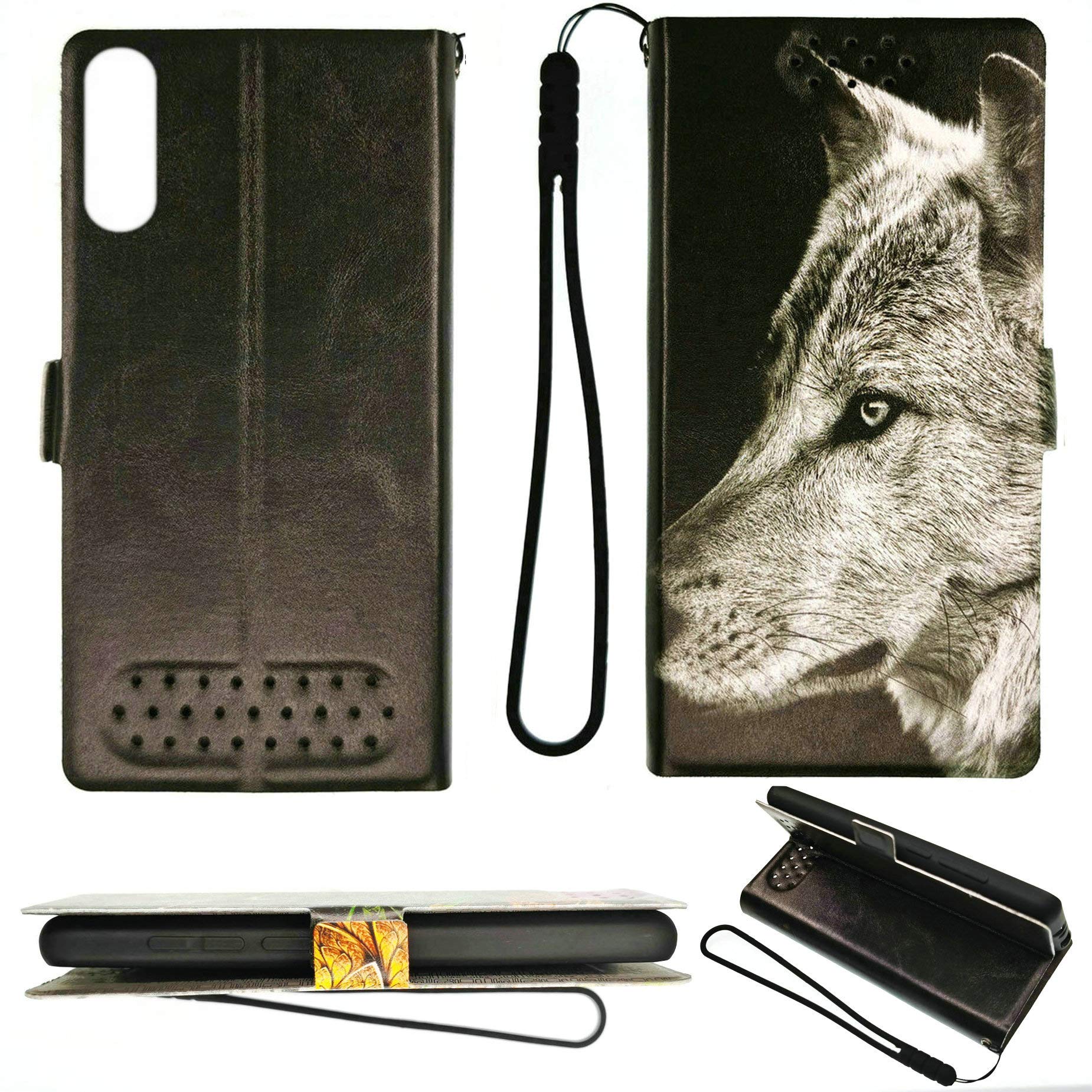 Alcatel A2 Tcl A507dl Phone Case HUAYIJIE Flip Case For Alcatel