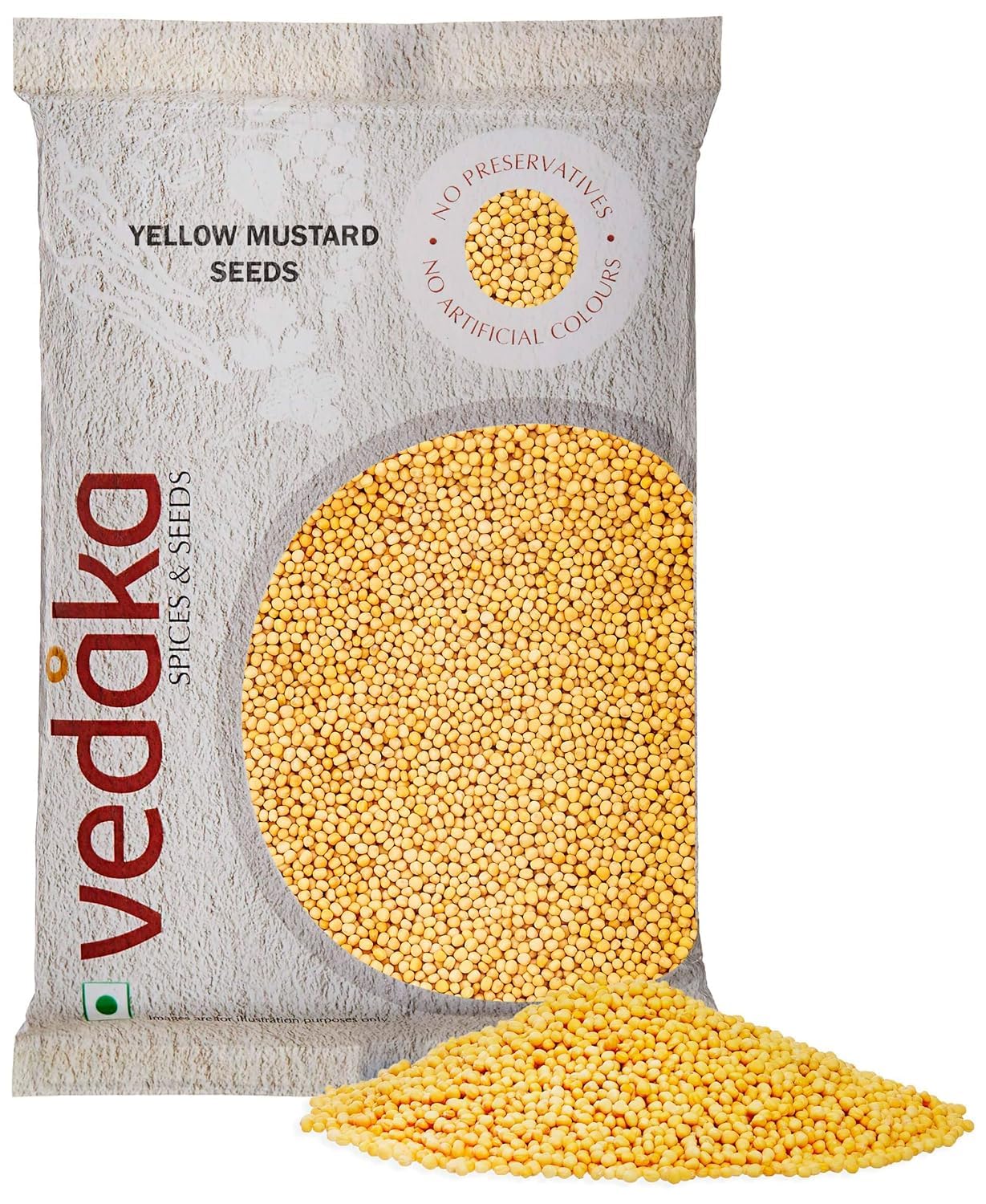 See full amazon price history chart for Amazon Brand - Vedaka Yellow Mustard Seeds Rai 200g Amazon Brand - Vedaka Yellow Mustard Seeds Rai 200g (B0CRHZ9QSX) Amazon Price History, Amazon Price Tracker