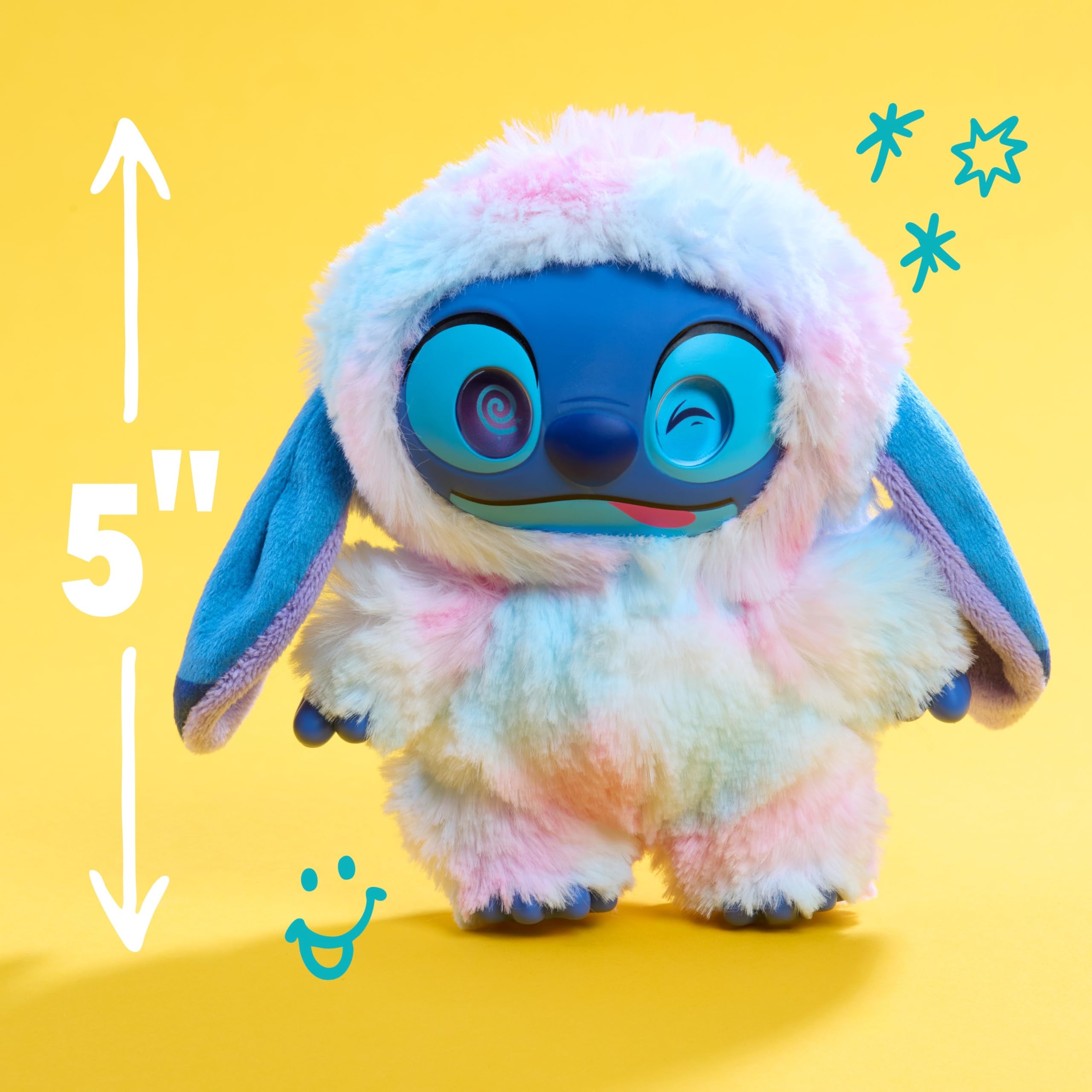 Amazon.com: HAPPY HAUL Disney Stitch Snow Cone Swirl Vinyl-Face