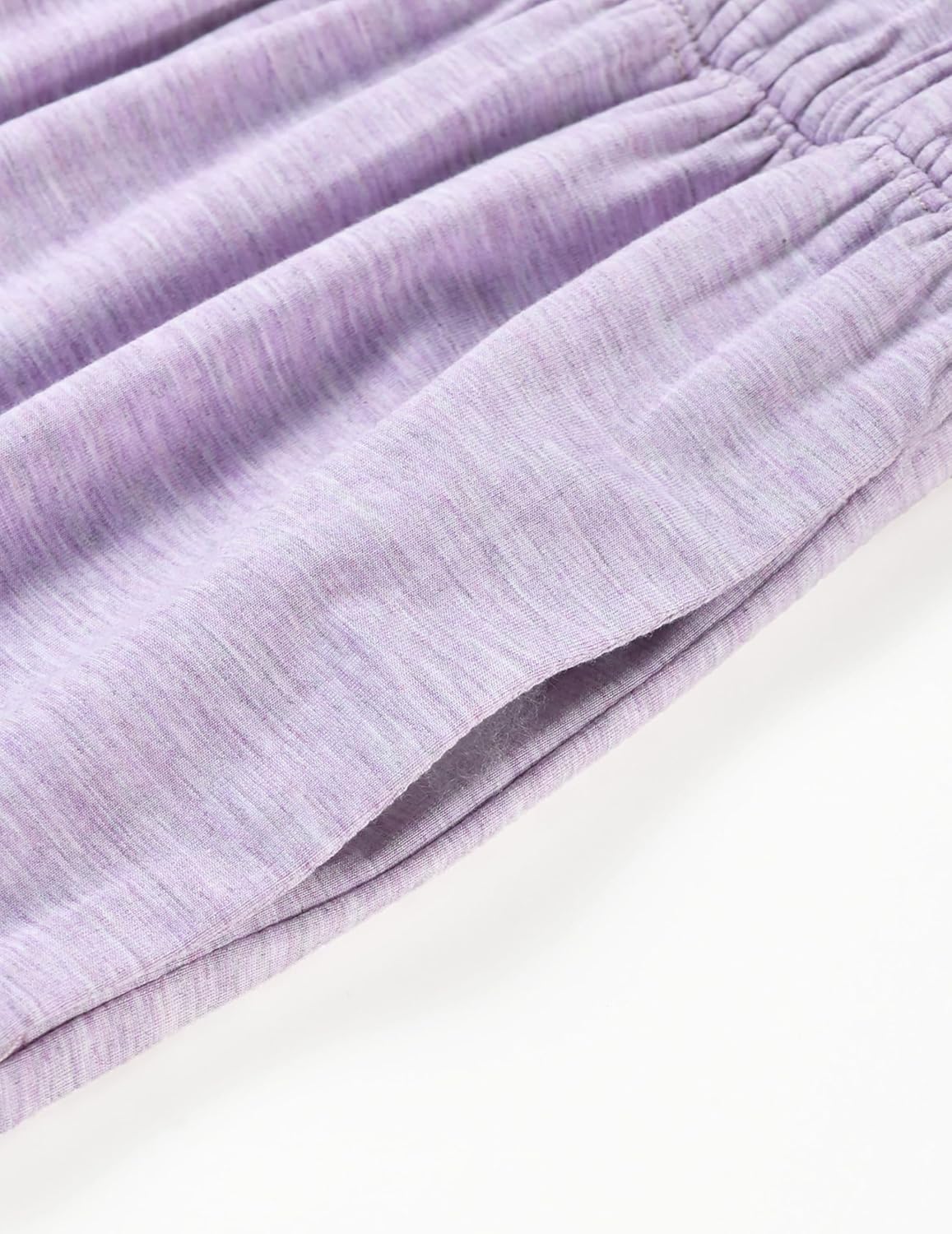 Women Bamboo Viscose Pajama Sets Ruffled Cuff Hem Long Sleeve Fancy Yarn 2 Piece Loungewear Loose Fit Drop Shoulder - Image 4