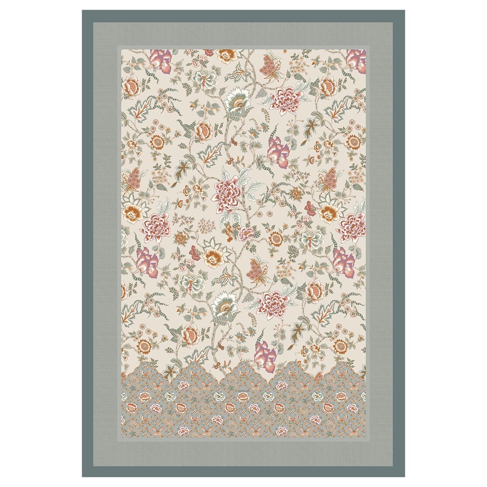 Bassetti Vicenza Plaid aus 100% Baumwolle in der Farbe Beige 41, Maße: 135x190 cm - 9326026