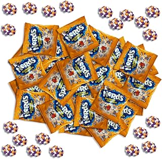 Nerds Spooky Gummy Clusters - 2 lbs Individually Wrapped Candy Pack - 46 Pieces - Classic & Delicious Gummy Candy for Halloween, Movie Nights, Birthdays, Pantry & Baby Showers