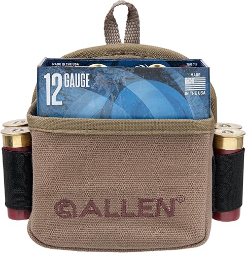 Miniatura 5 de Bolsa Allen Company para cartuchos de escopeta - Bolsa deportiva para cartuchos para tiro al plato, trampa o tiro al plato - Tela suave con