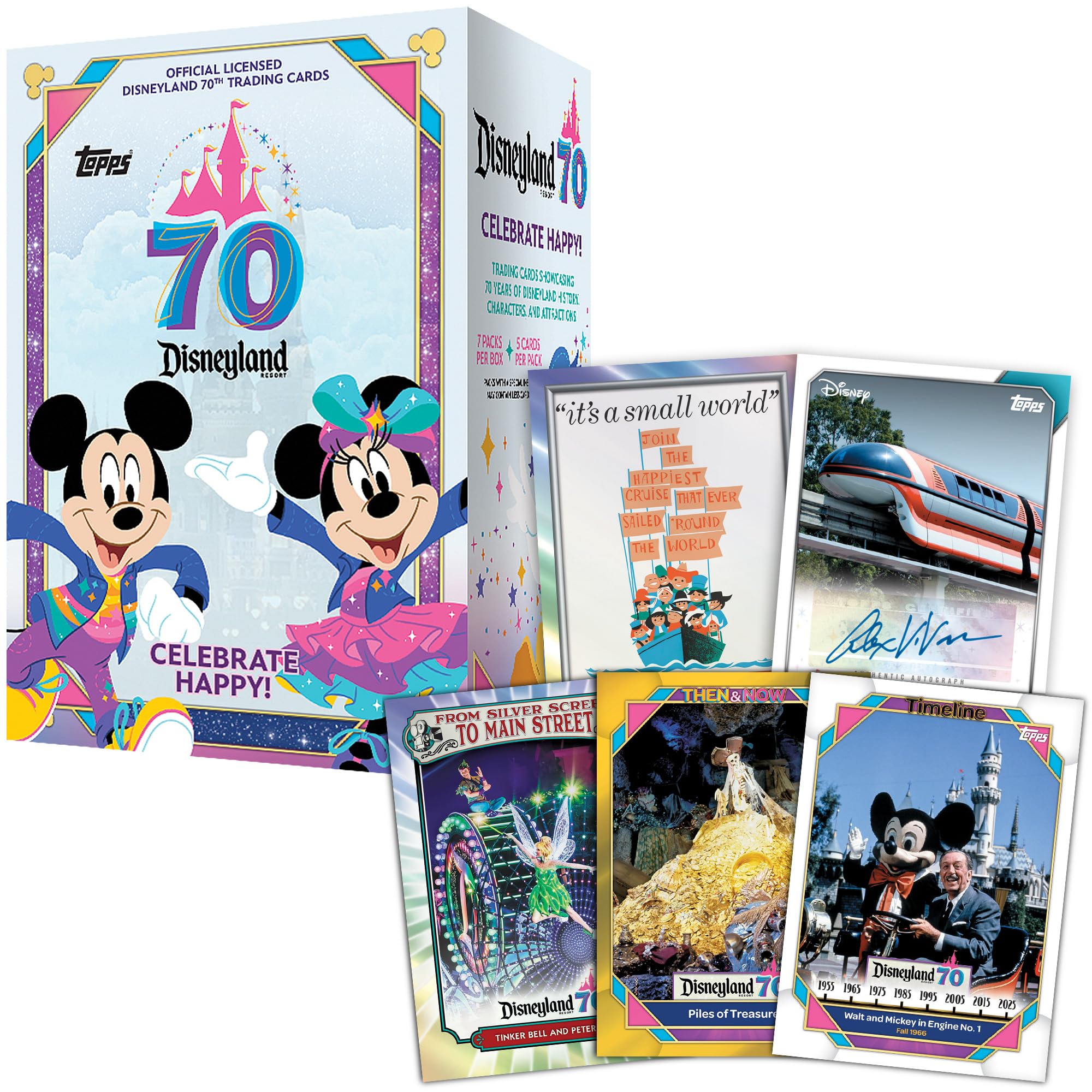 その他 2025 Topps Disneyland 70th Value Box 2025 Topps Disneyland 70th Anniversary - Value Box : Amazon.co.uk