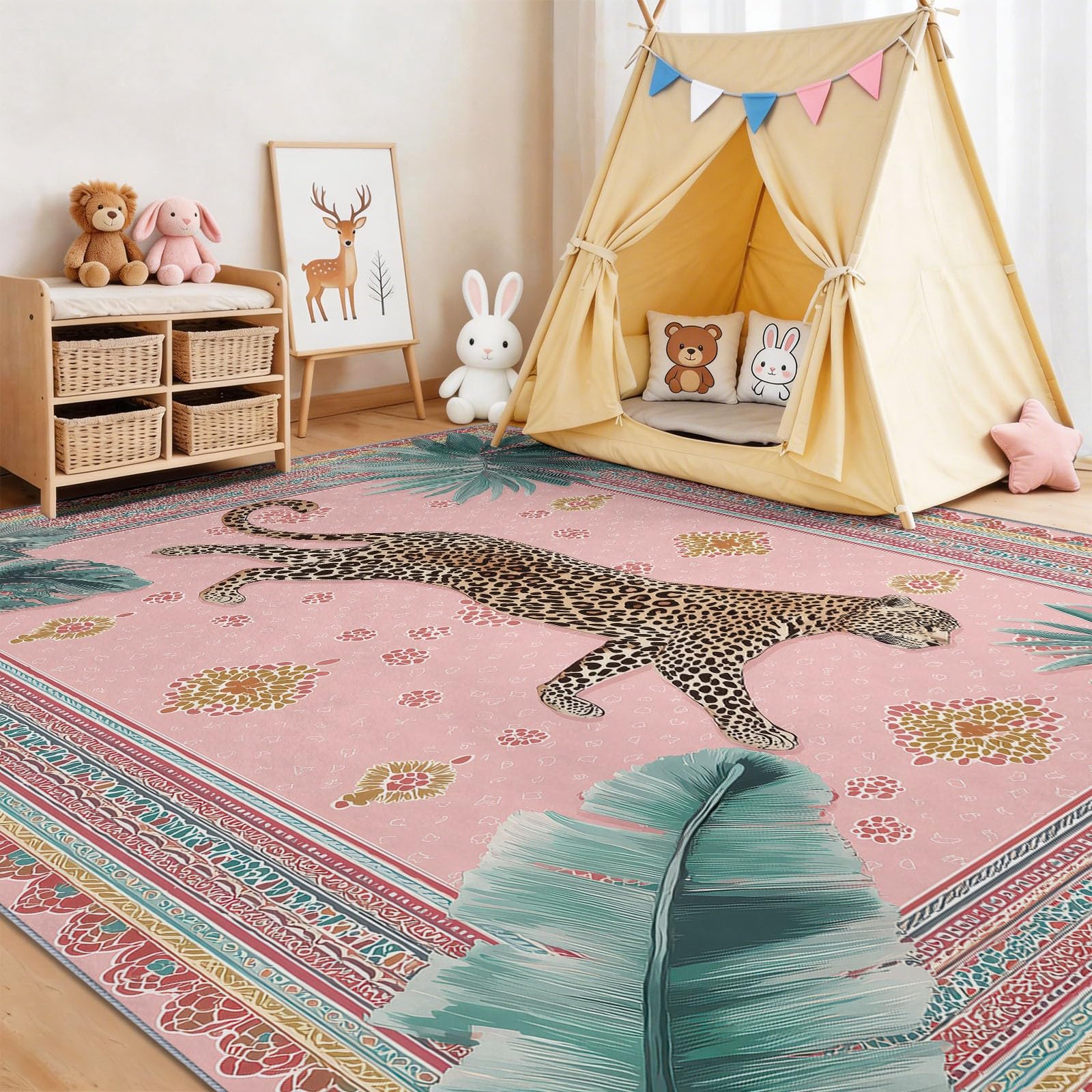 Tappeto antiscivolo 160 x 230 cm, classico di lusso, per salotto, colore