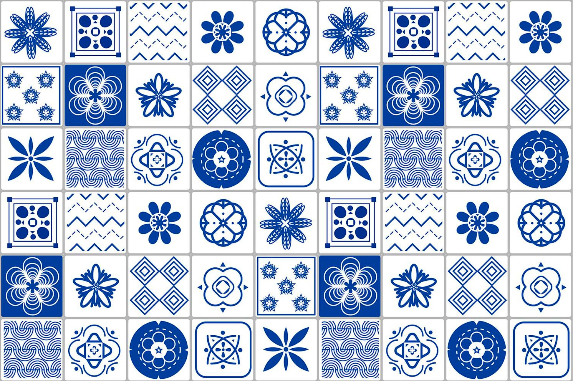 TLISMI Vintage Moroccan Blue Tile Style Wall Paper Self-Adhesive PVC Kitchen Wallpaper Oil Proof Peel & Stick Waterproof Wallsticker Anti fouling Wall Tile for Home Décor (0.6x5m, Approx. 32.3sqft) (B0CM3V8FRH) Amazon Price History, Amazon Price Tracker